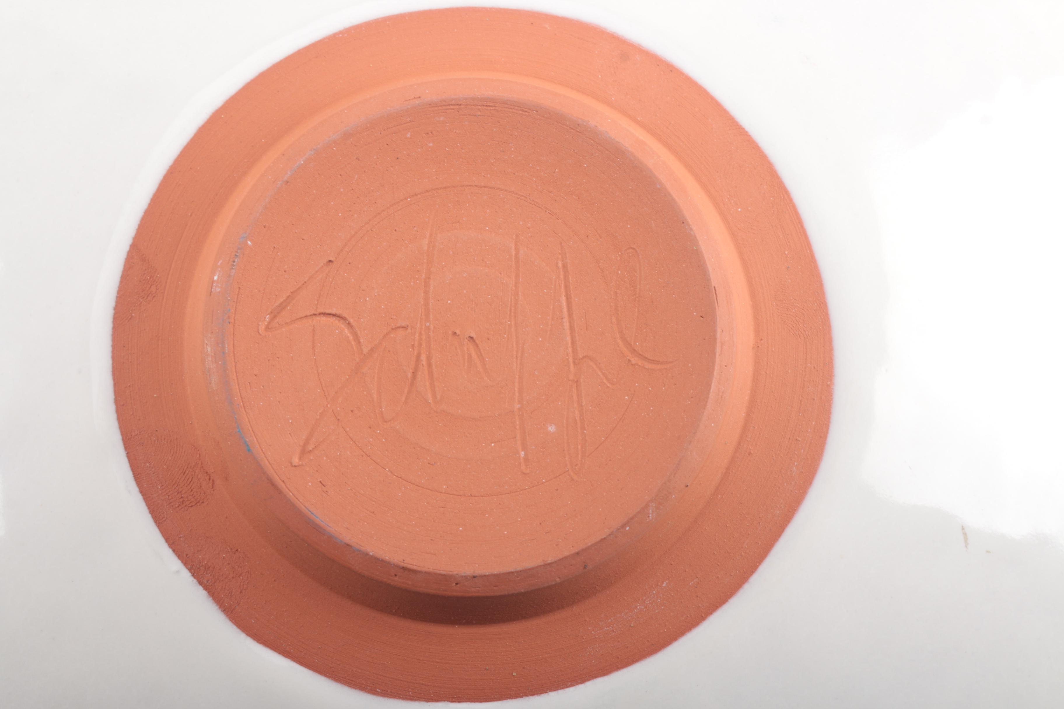 Hand Thrown Stoneware Decorative Bowl