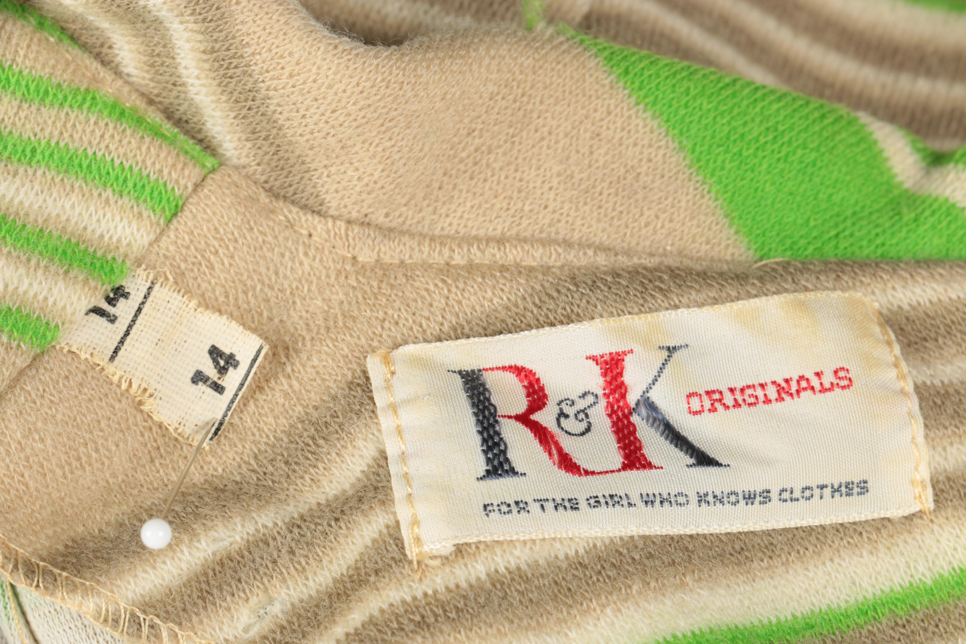 1960s R & K Originals Dress