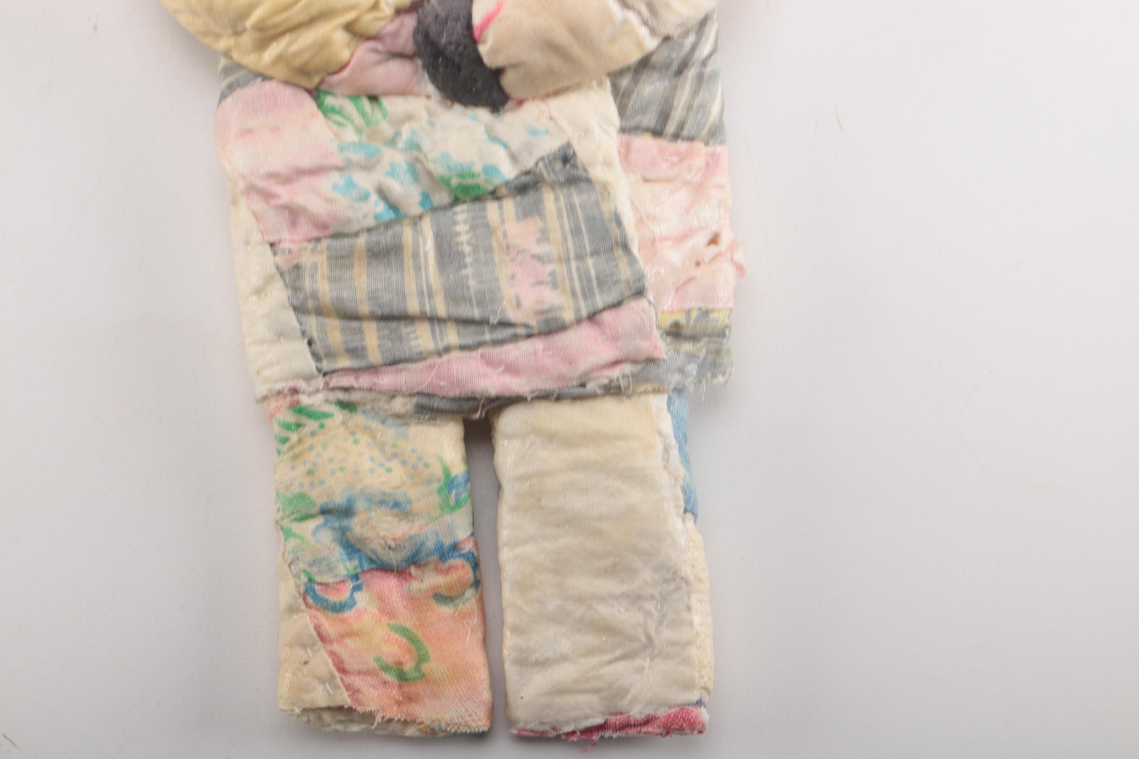 Hardened Fabric Cow Decoration