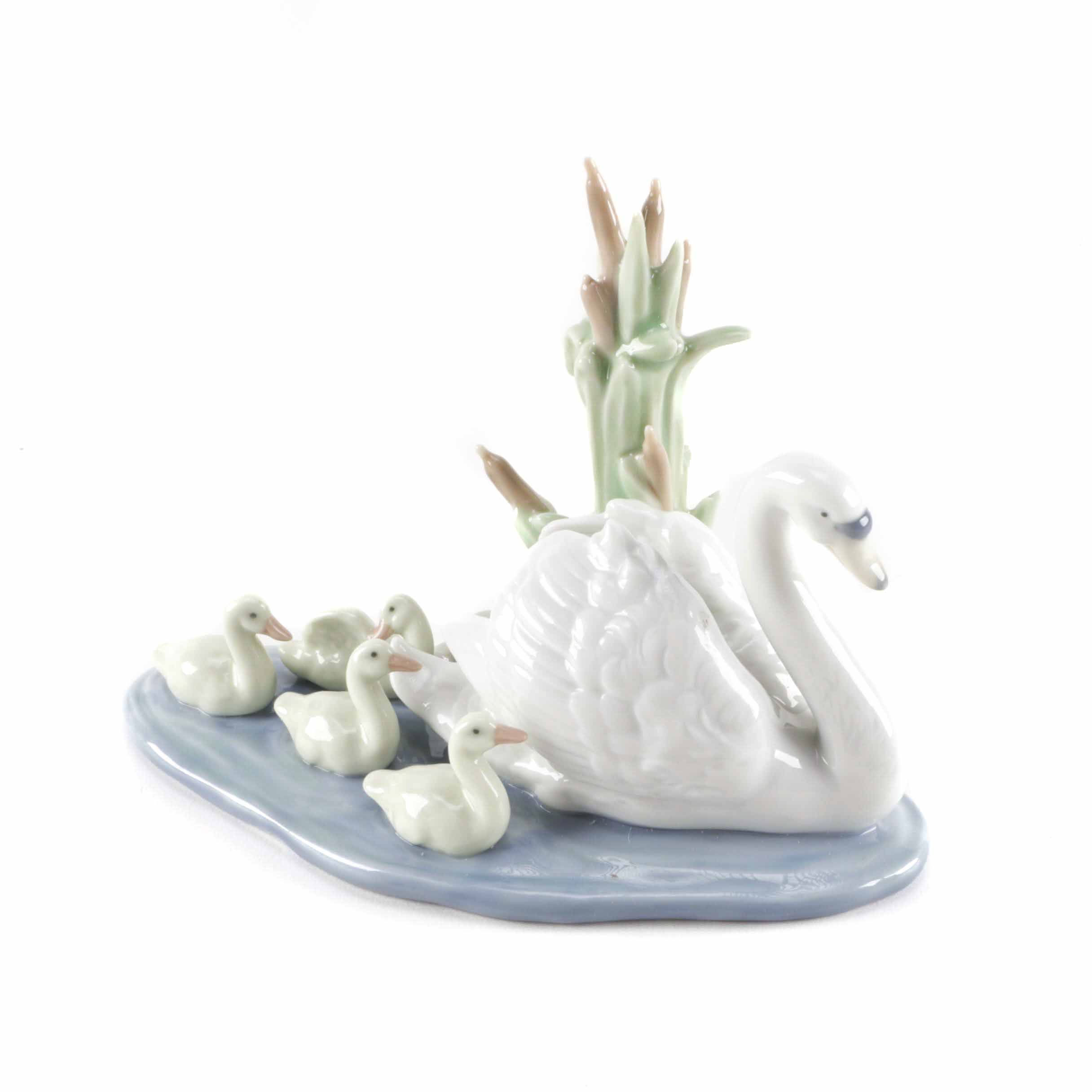 Signed 1989 Lladro "Follow Me" Porcelain Figurine #01005722