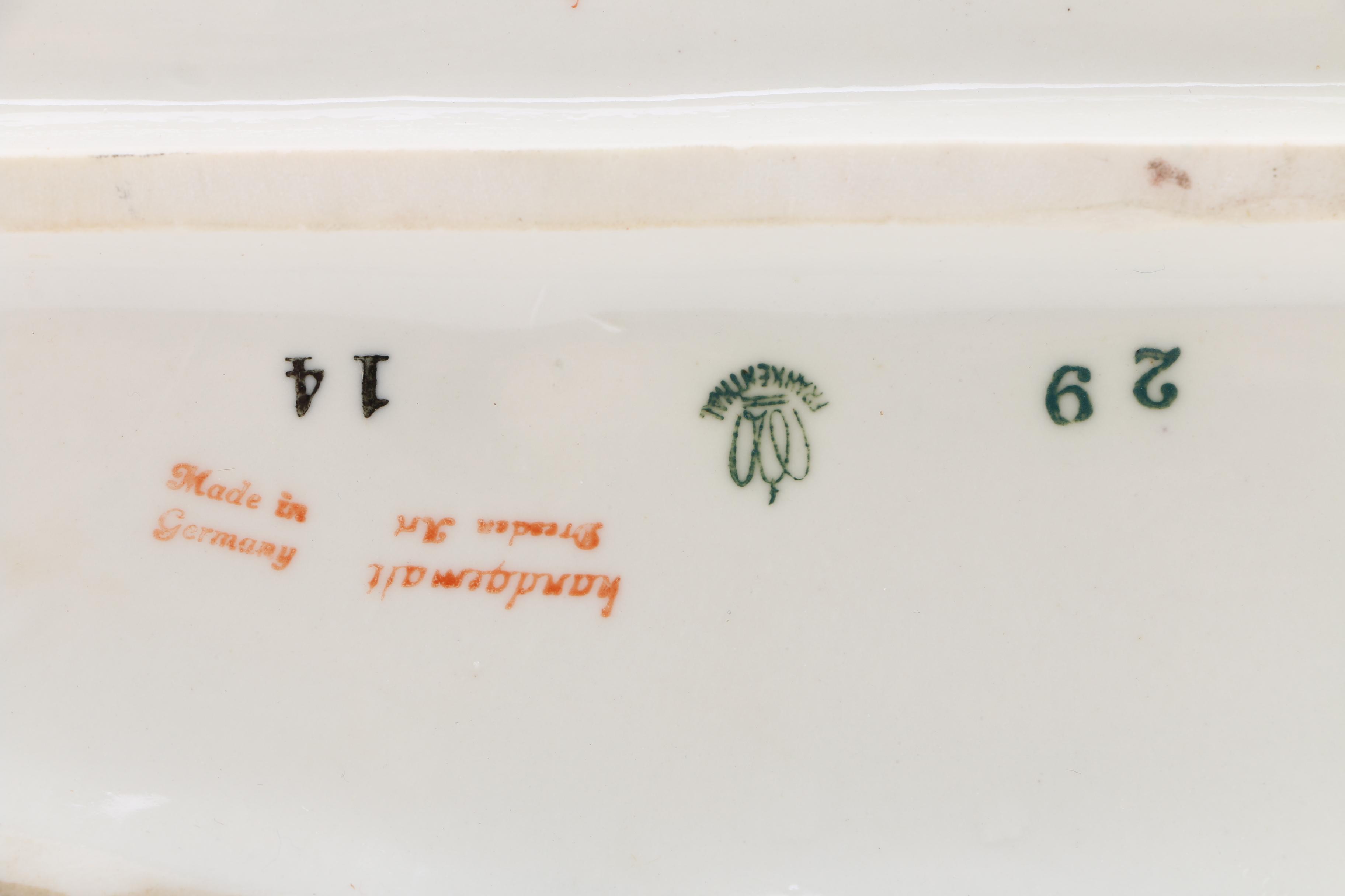 Vintage Friedrich Wilhelm Wessel Frankenthal Figurines