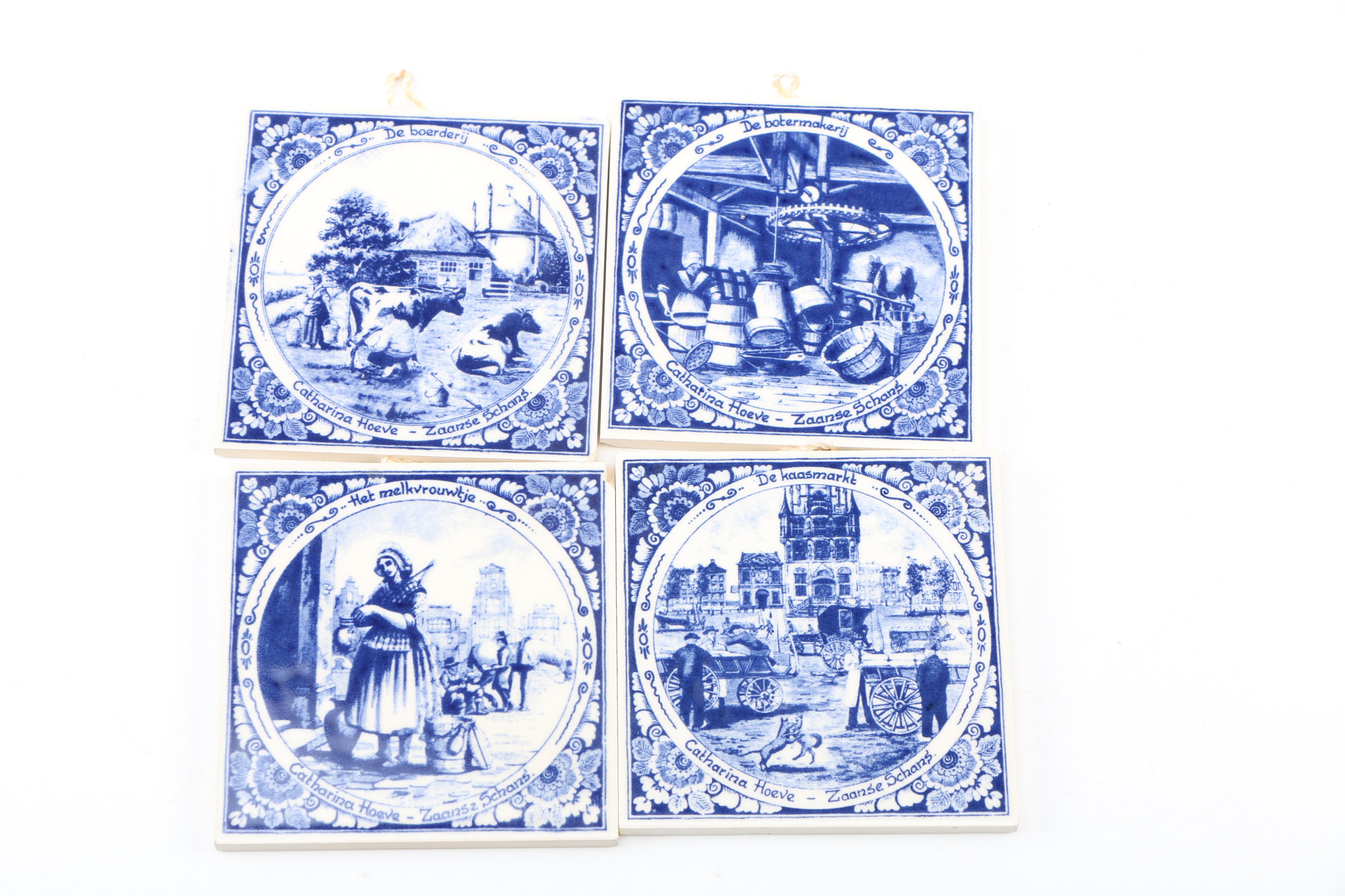 Antique and Vintage Delft Tiles