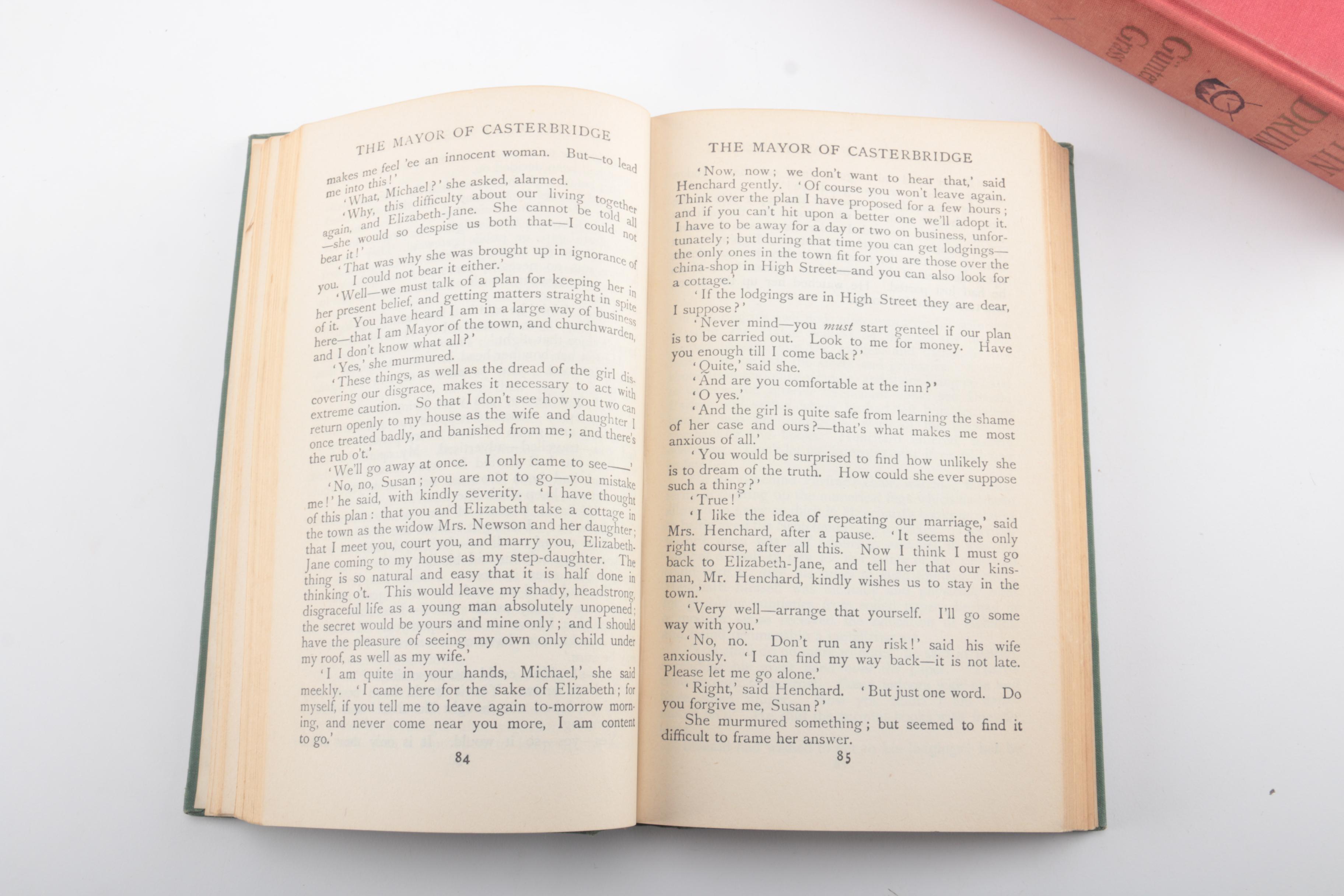 Assorted Vintage Cloth Bound Books