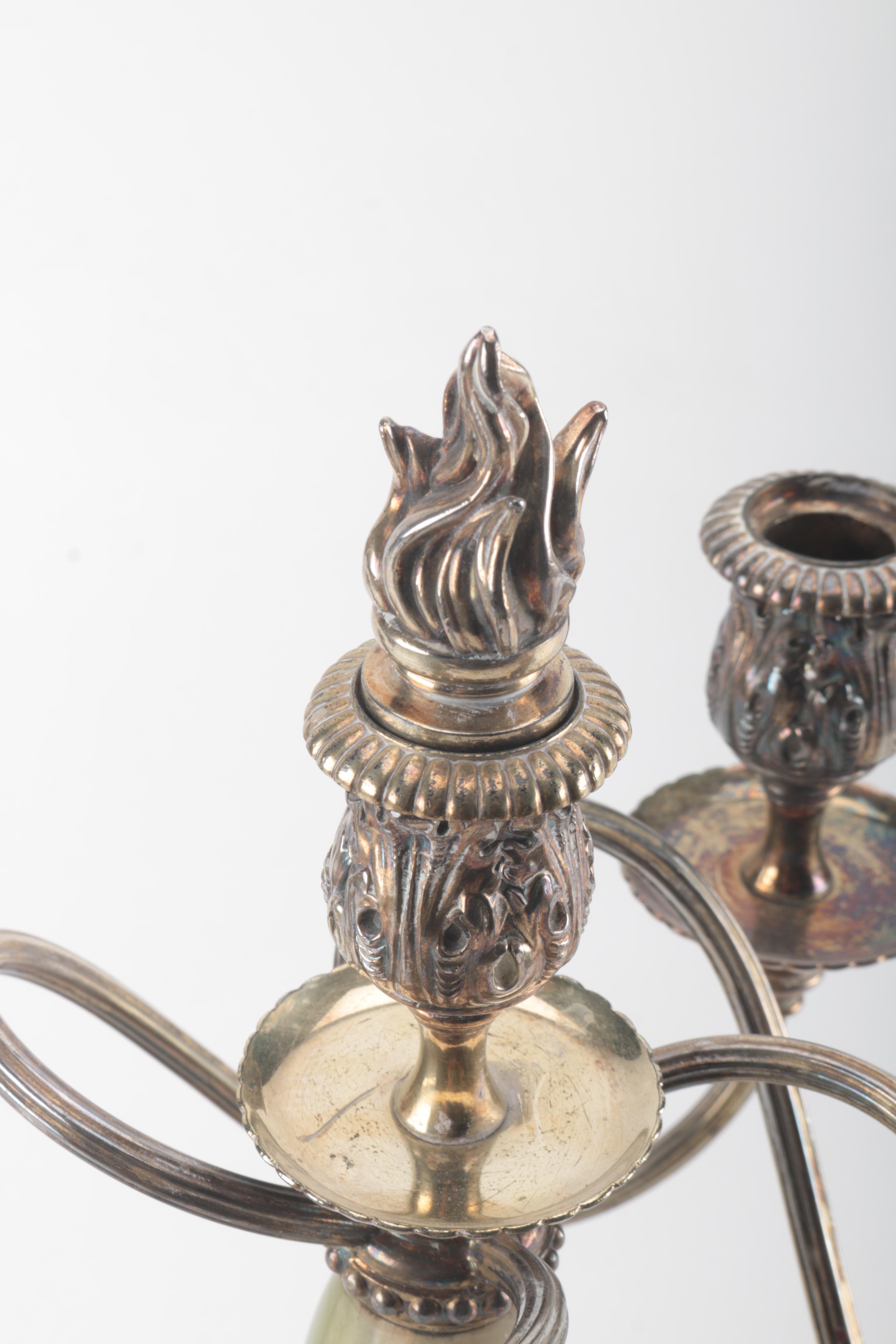Agate Candelabras