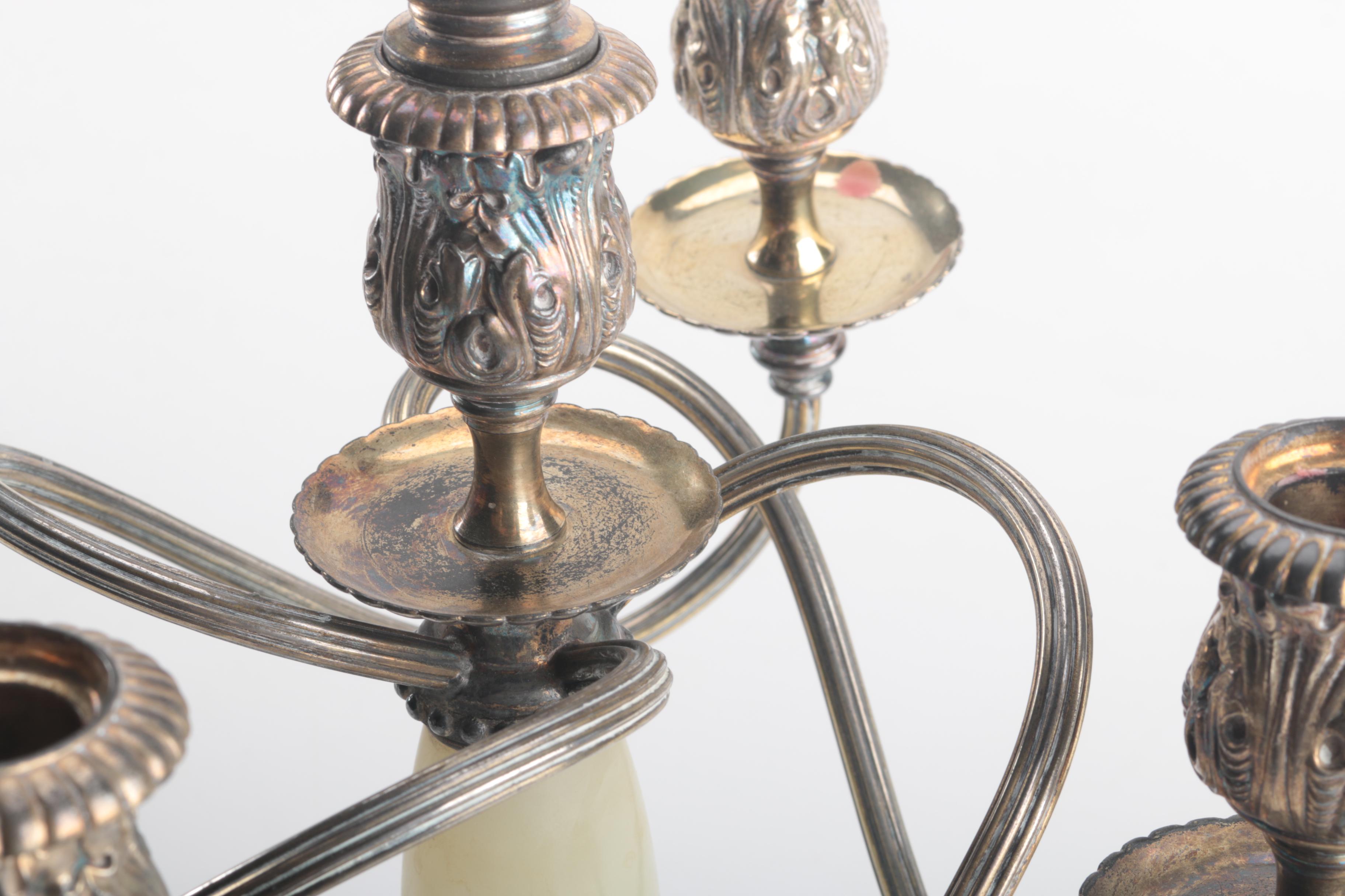 Agate Candelabras