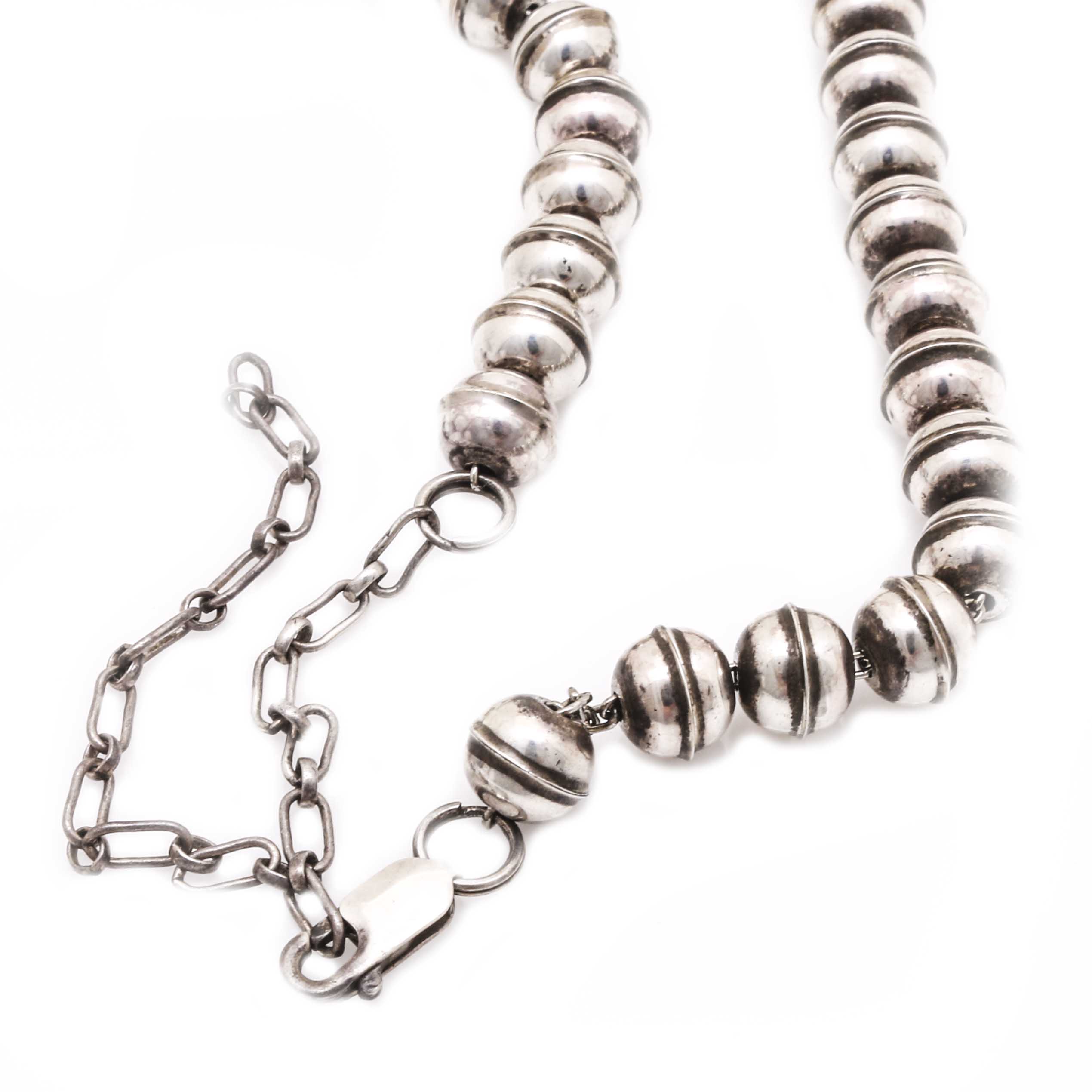 Carolyn Pollack Sterling Silver Multi-Gemstone Navajo Style Squash Blossom Naja Necklace