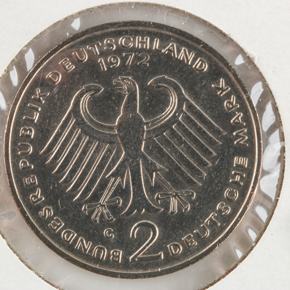 Fifty-Four German Coins