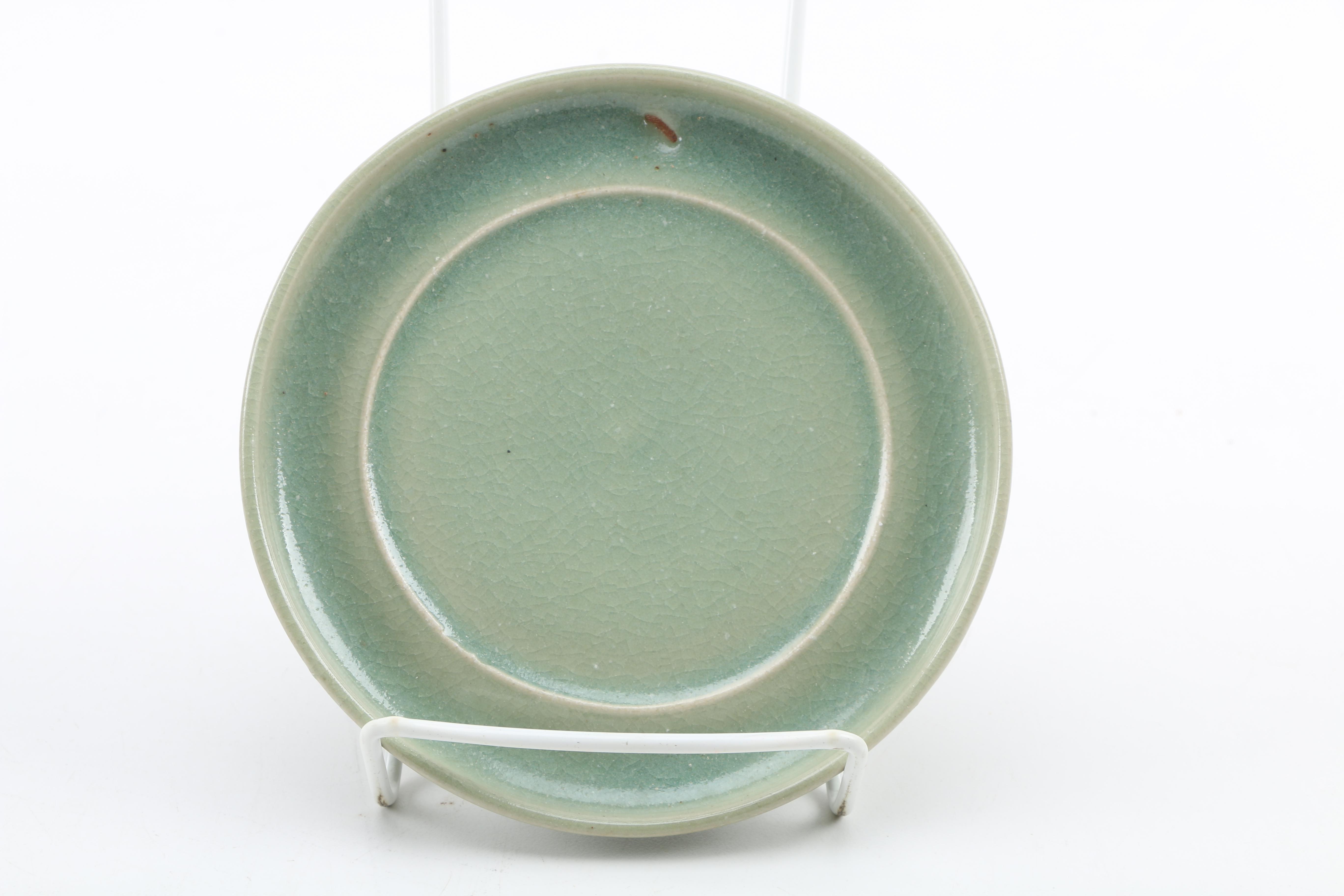 Three Plates, Ramekins and Saucers