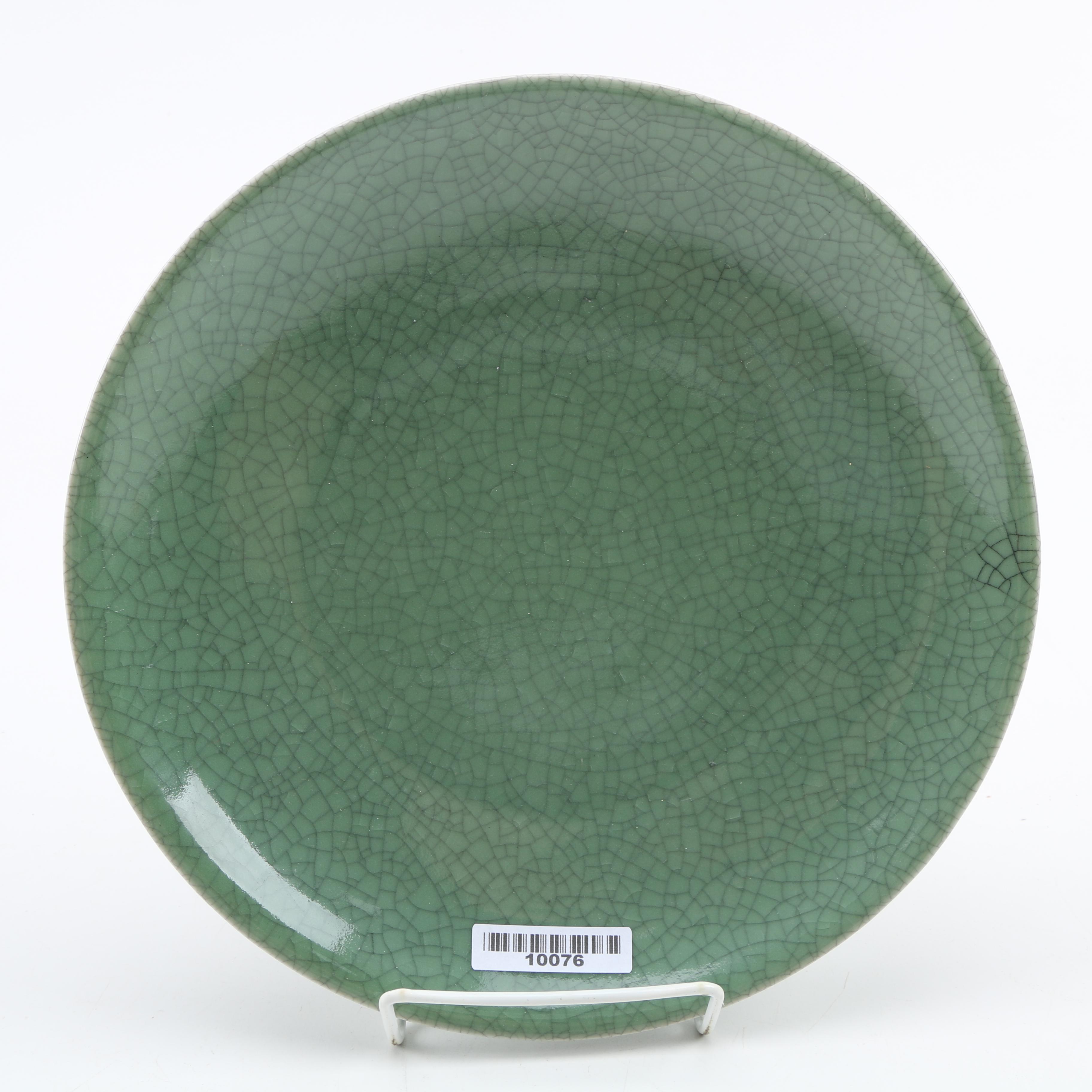 East Asian Green Ceramic Tableware