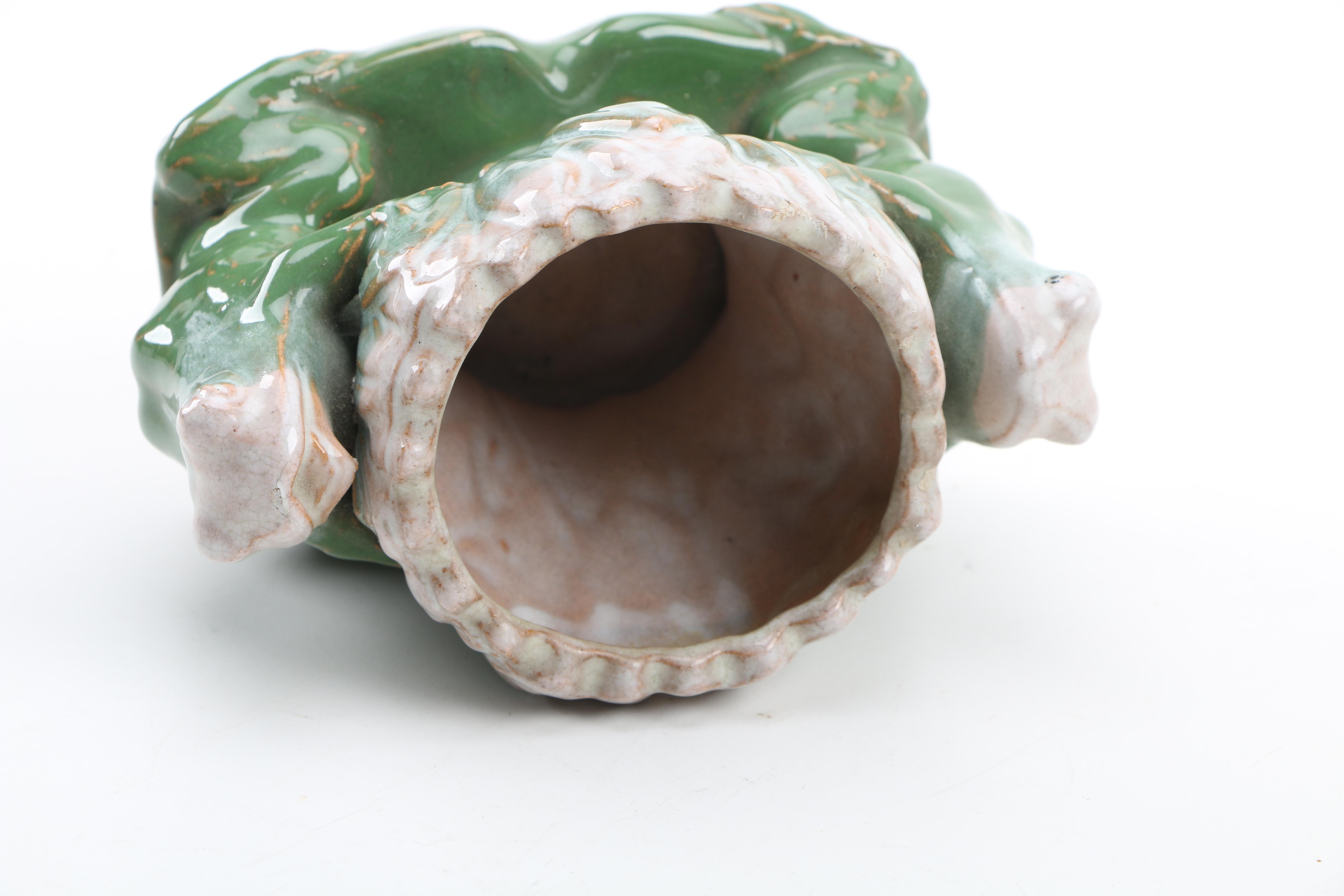 East Asian Green Ceramic Tableware