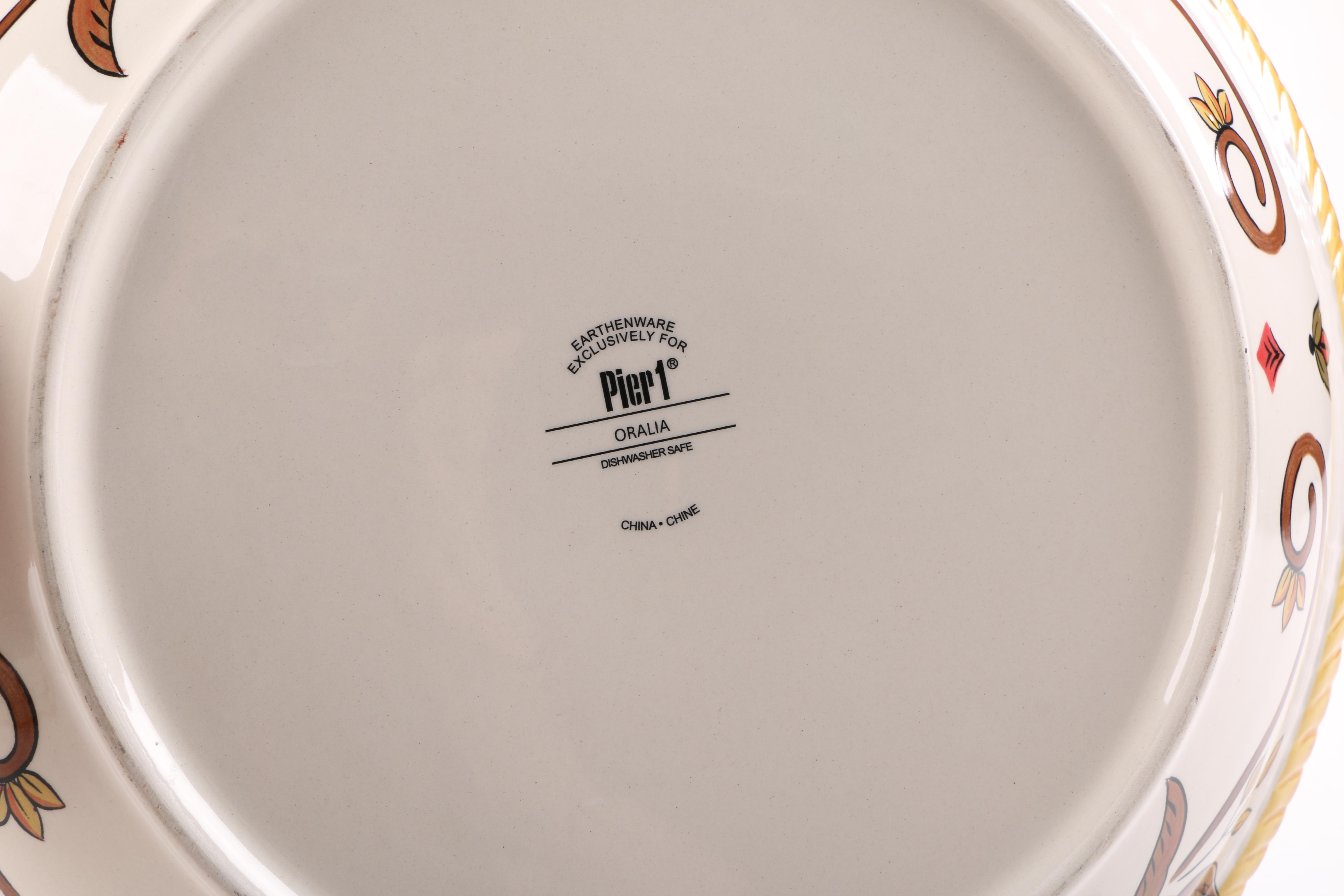 Pier 1 "Oralia" Tableware