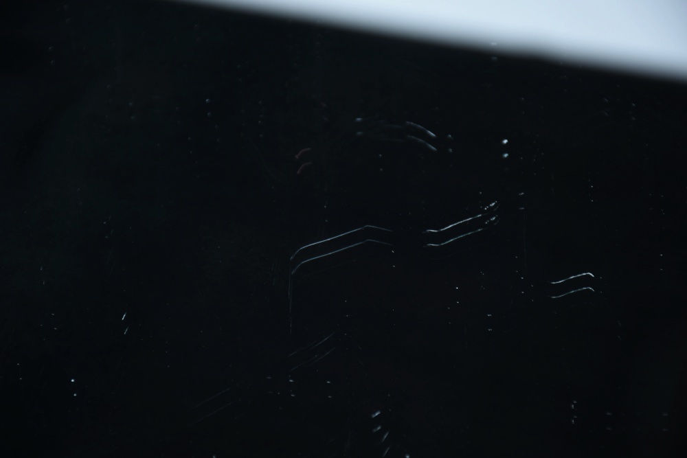 Jonathan Adler Contemporary Mirrored Coffee Table on Lucite Base