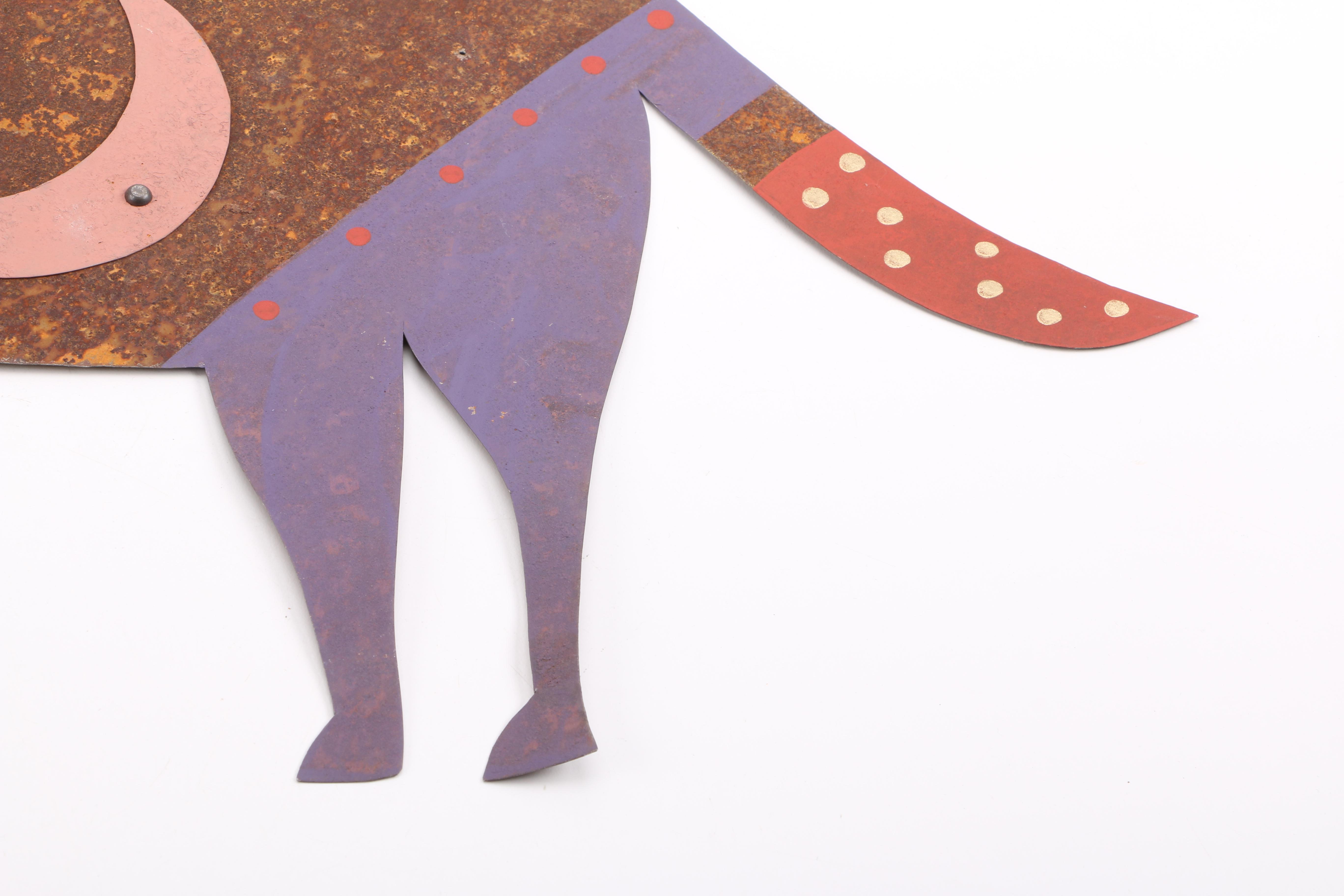 Ivan Barnett Collection "Cuzco Valley" Metal Folk Art Sculpture