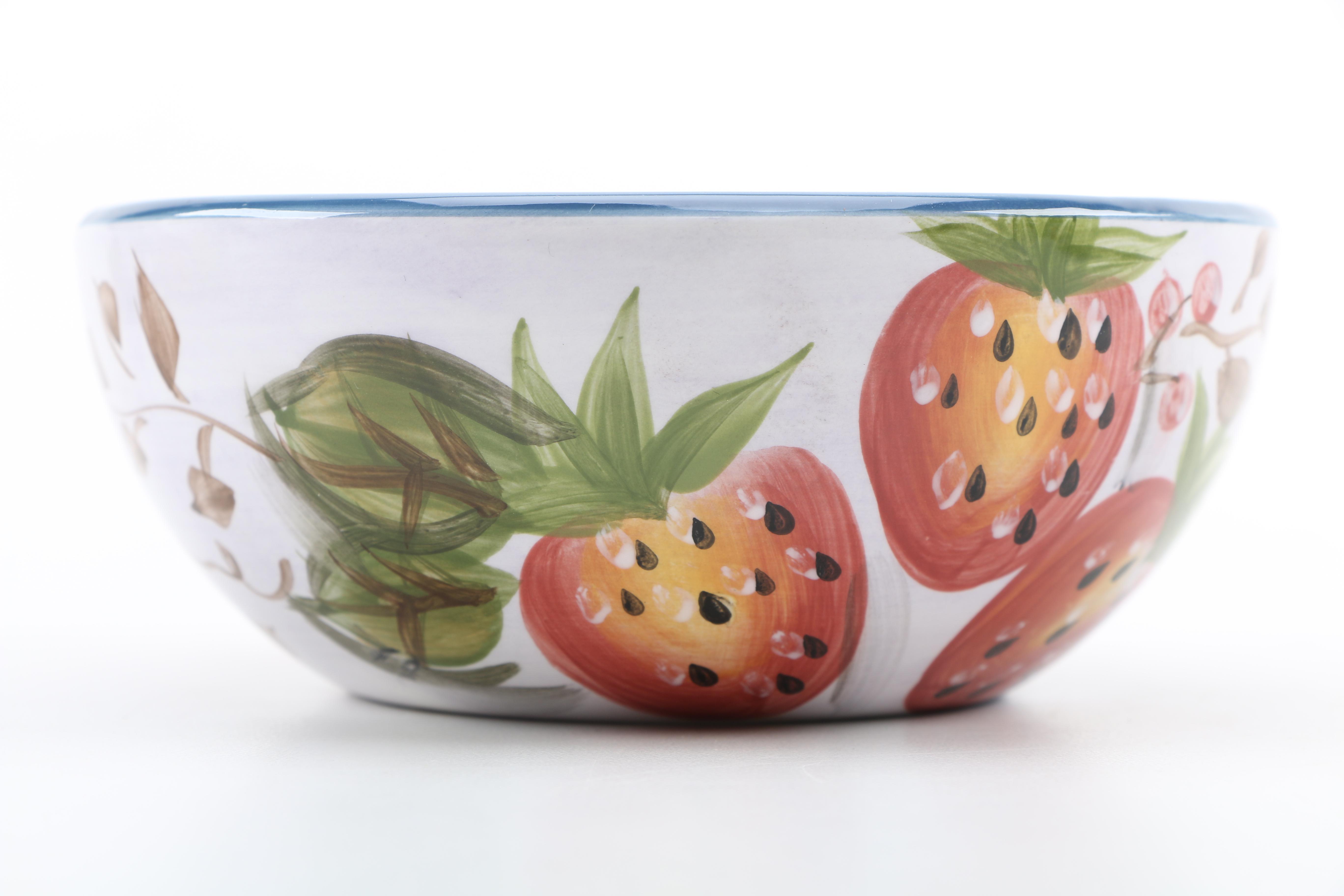 Heritage Mint "Black Forest Fruits" Ceramic Tableware