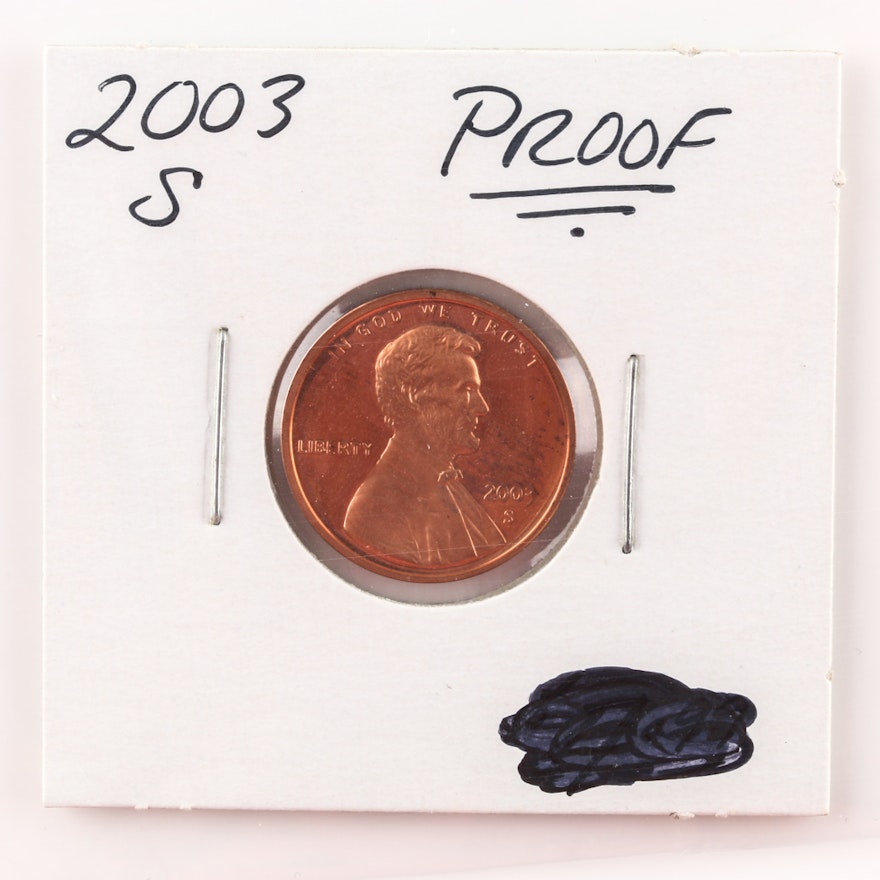 2003-S Lincoln Cent Proof