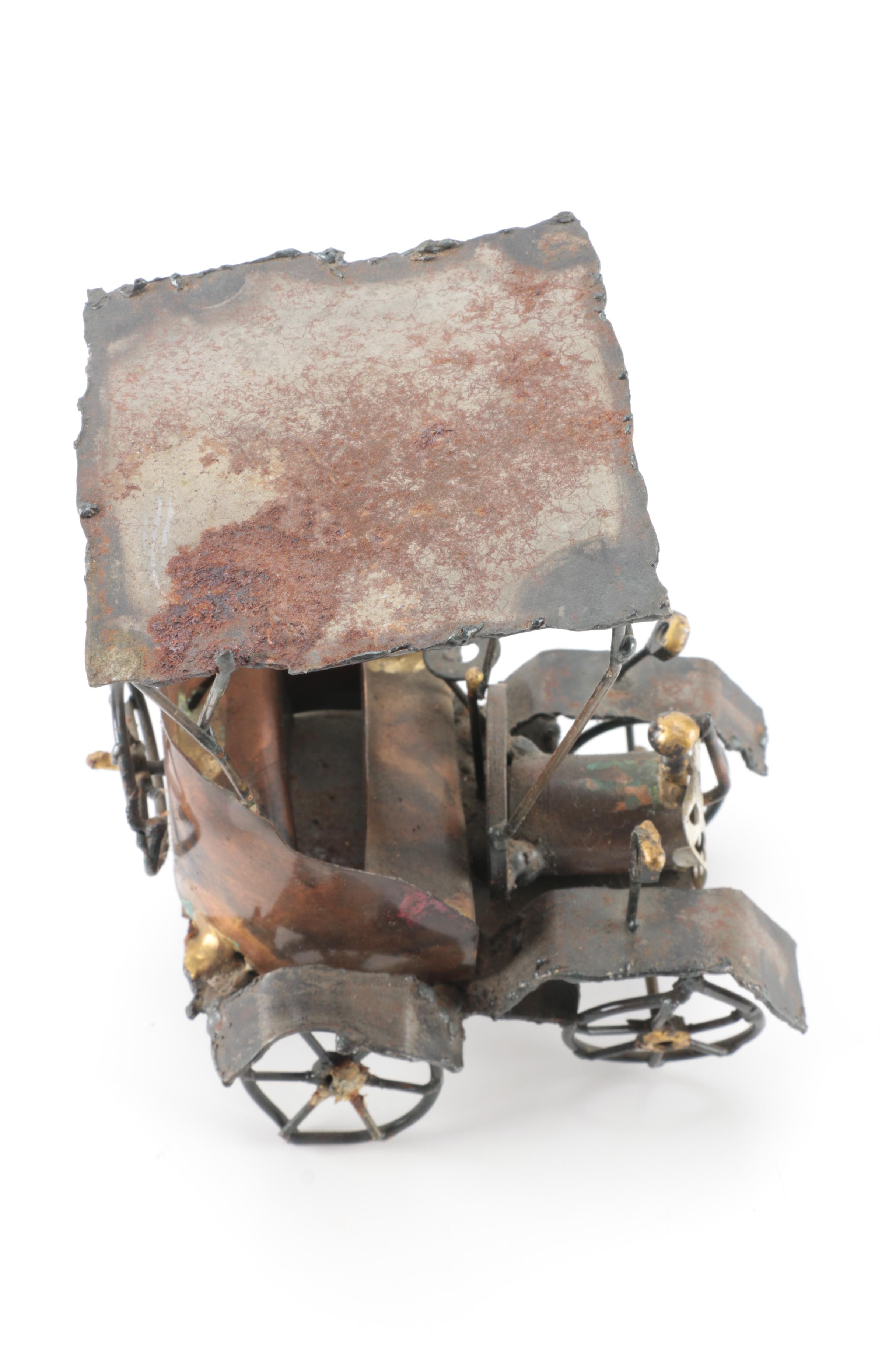 Semi-Antique Car Model