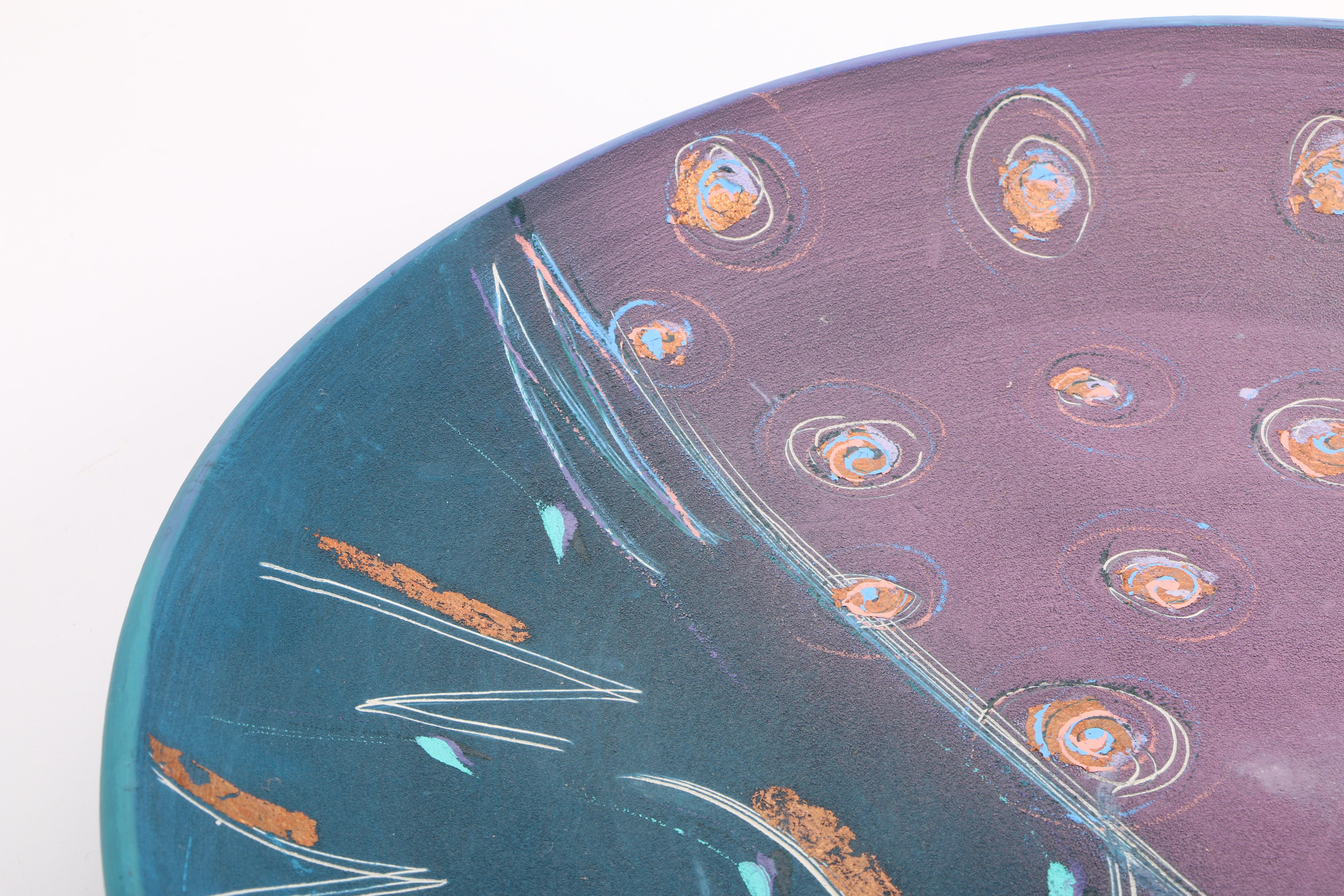 Laura Ross Hand Thrown Stoneware Art Pottery Bowl