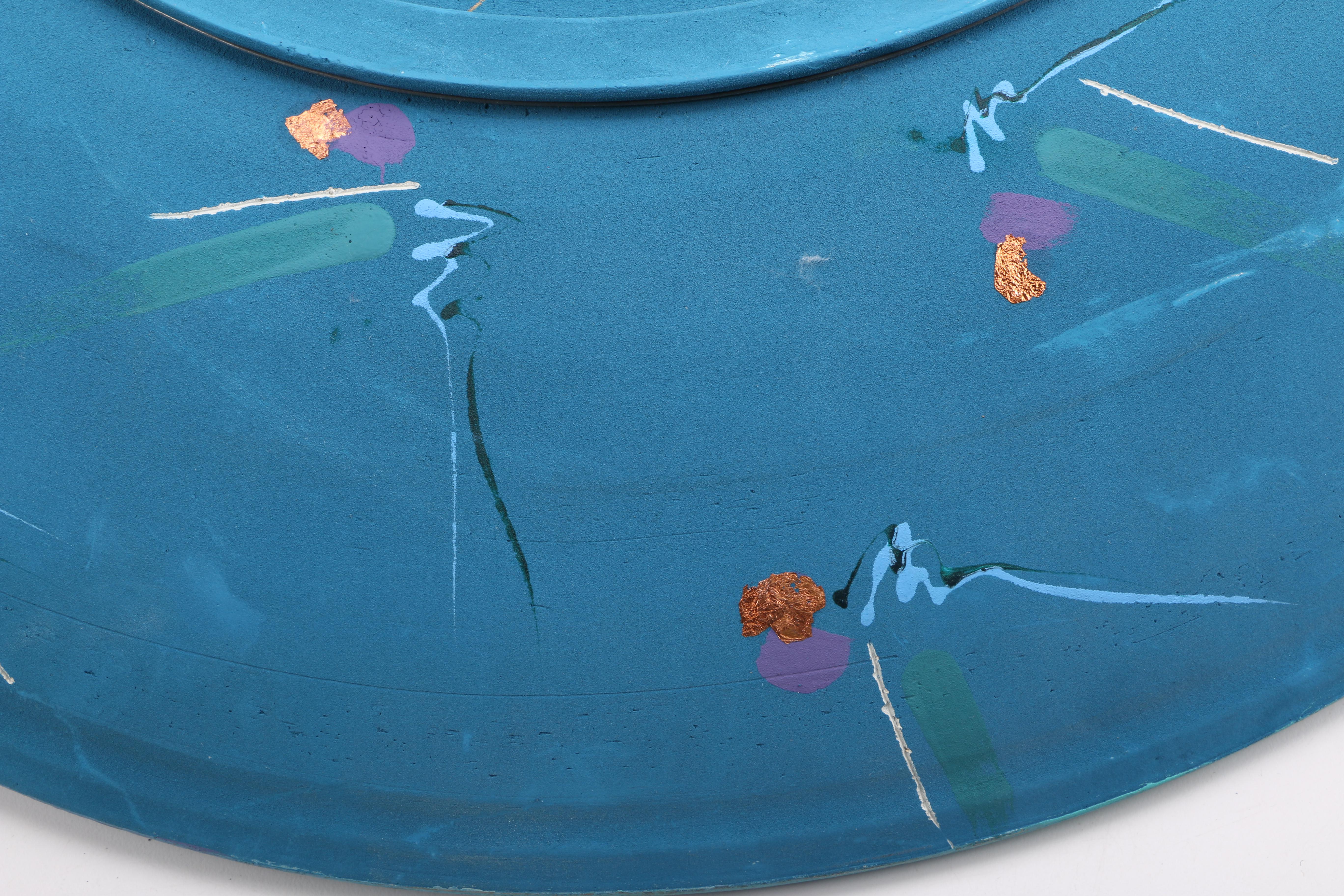 Laura Ross Hand Thrown Stoneware Art Pottery Bowl