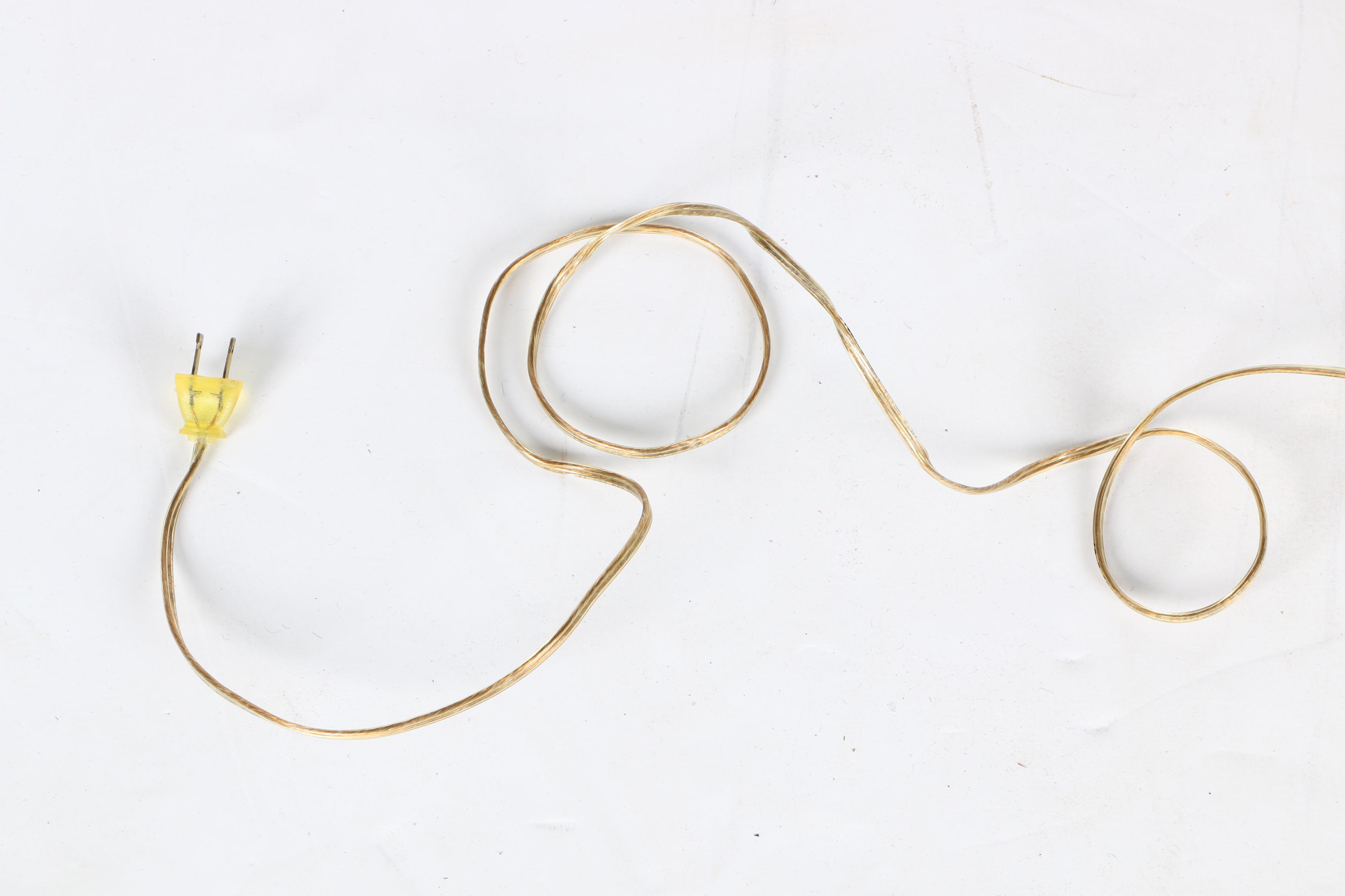 Brass Candlestick Lamp