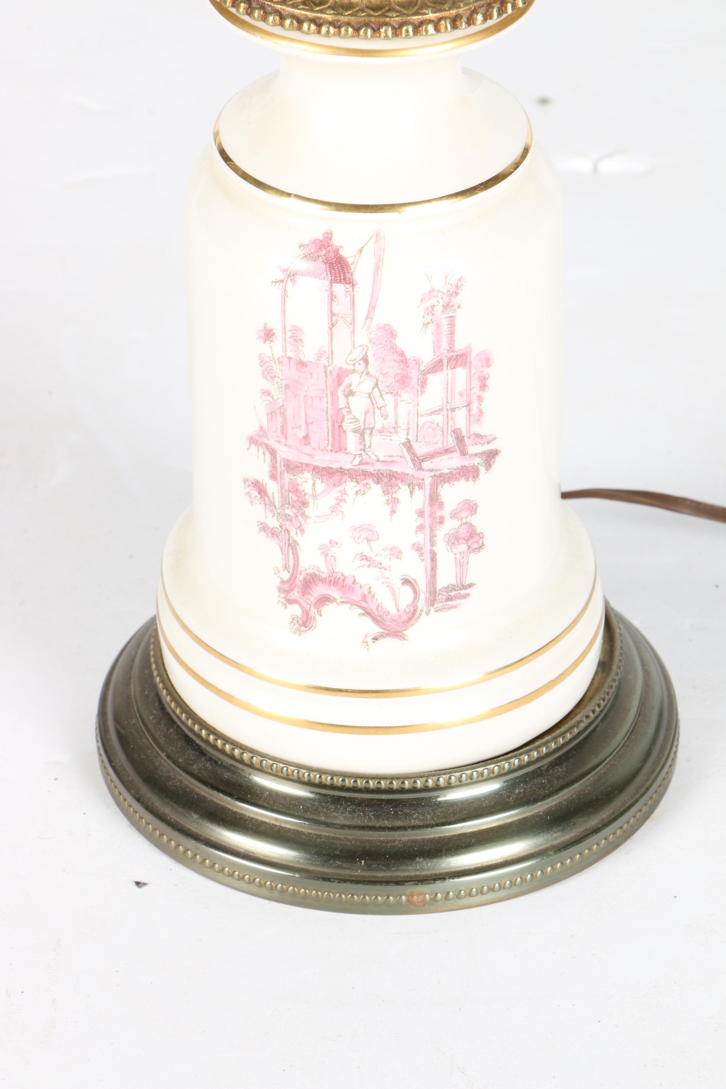 Glass and Ceramic Scenic Lamps
