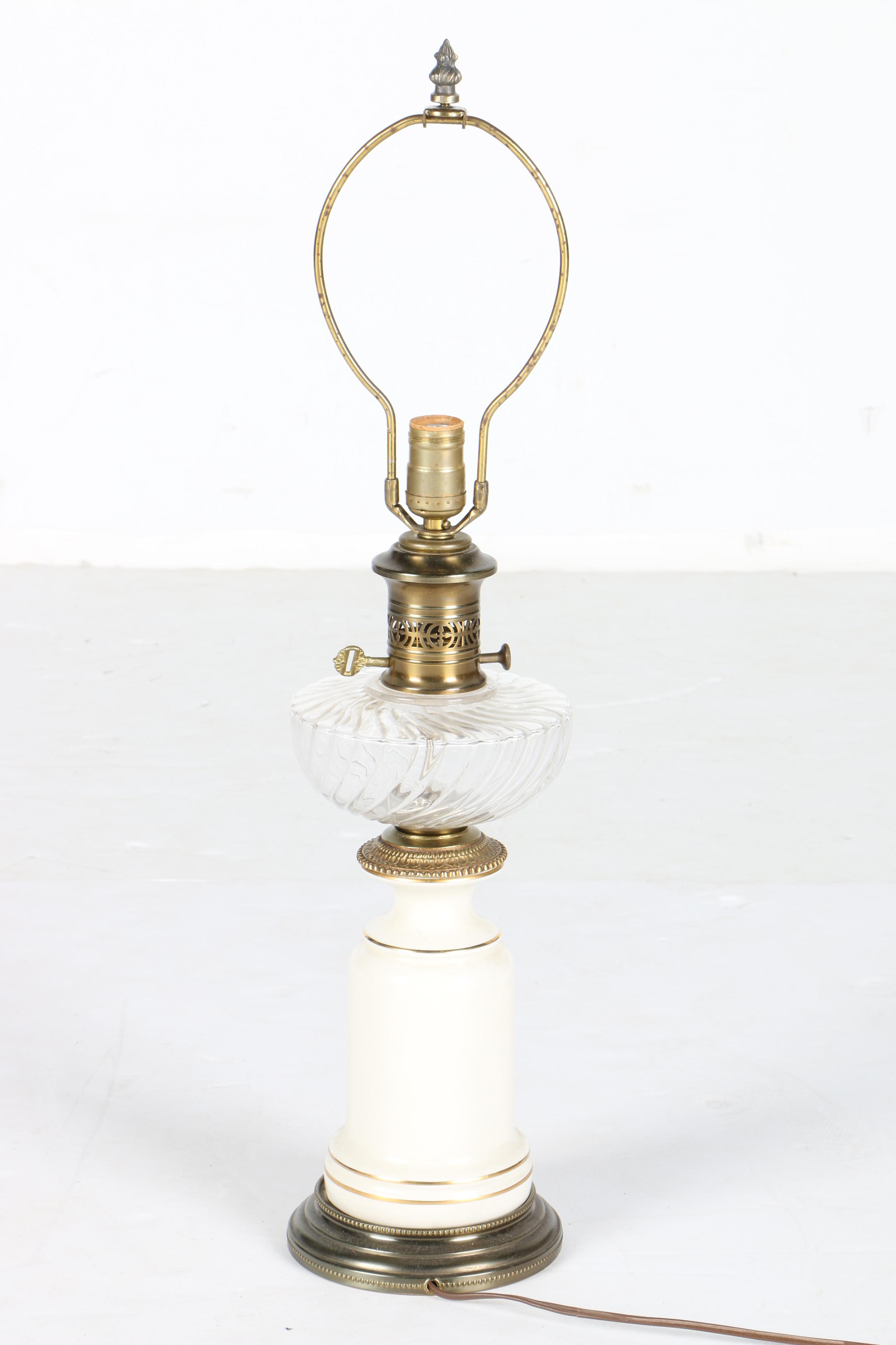 Glass and Ceramic Scenic Lamps