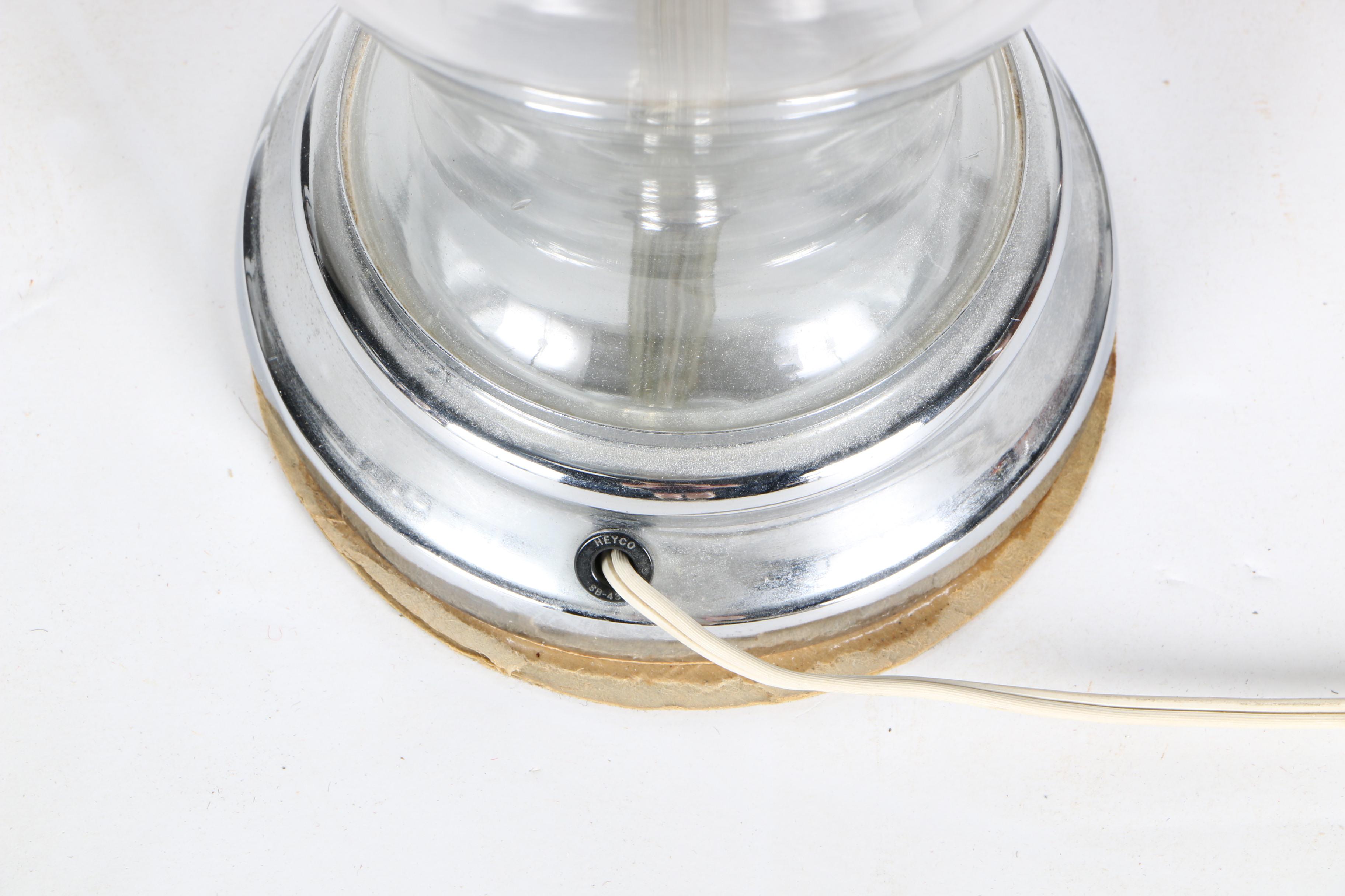 Glass Table Lamp