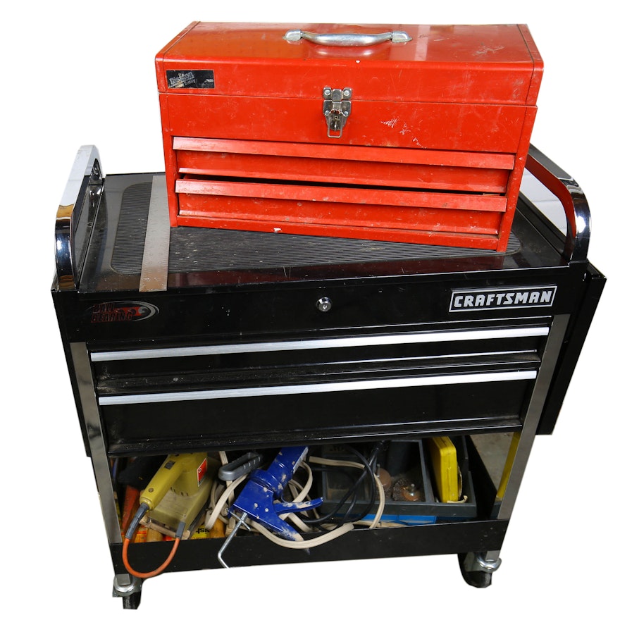 Craftsman Workbench with Tools