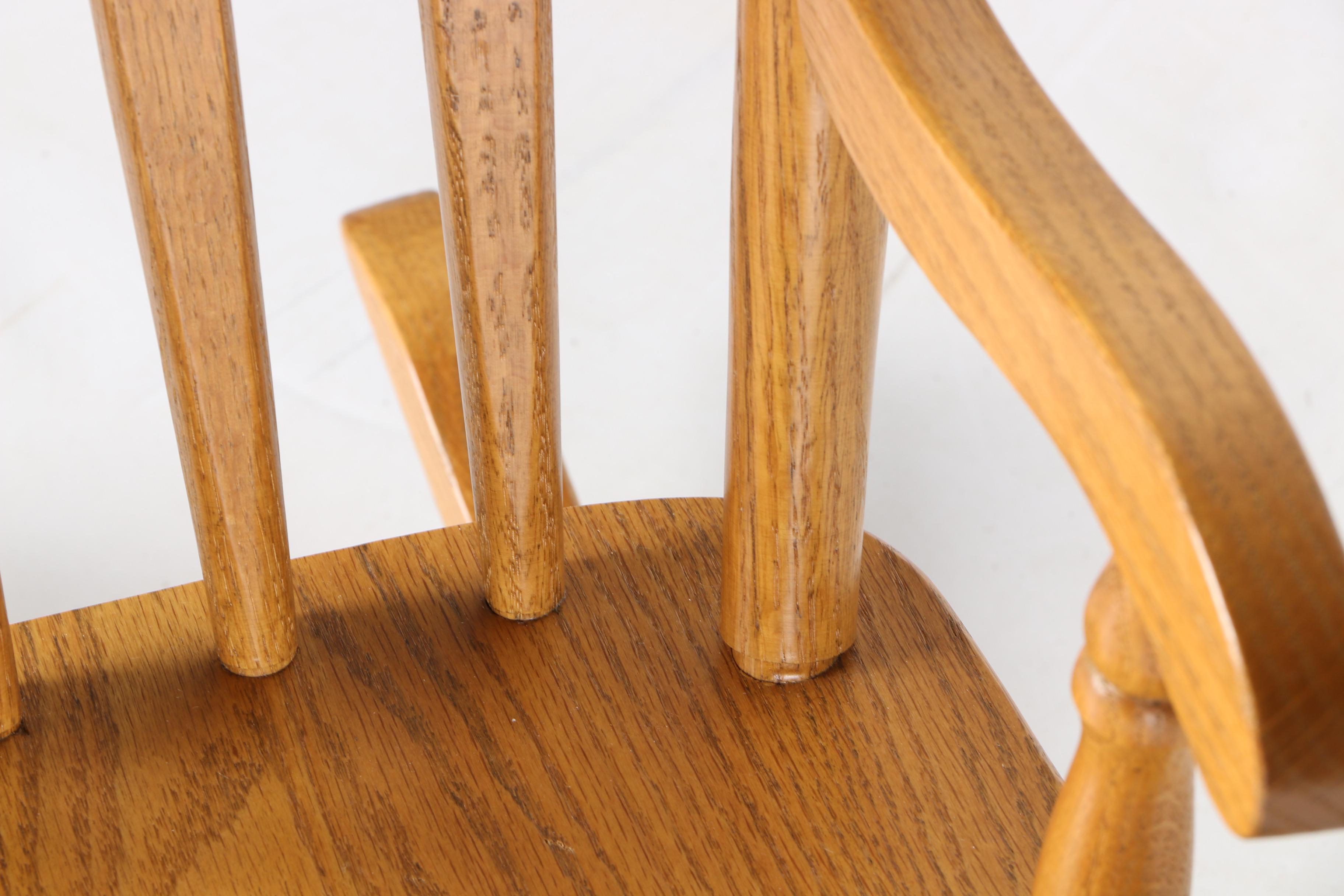 Children's Oak Rocking Chair