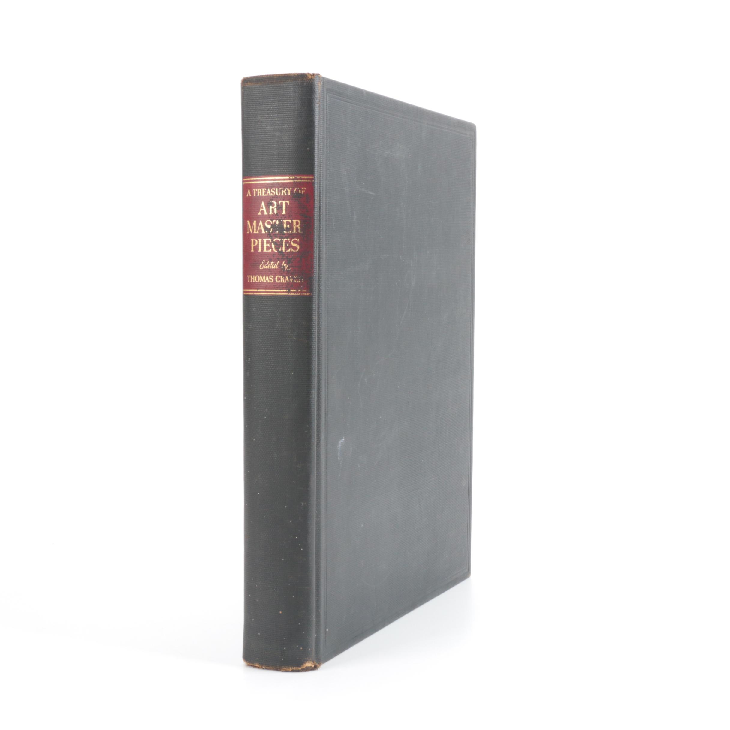 "A Treasury of Art Masterpieces" & "Roses" Art Books