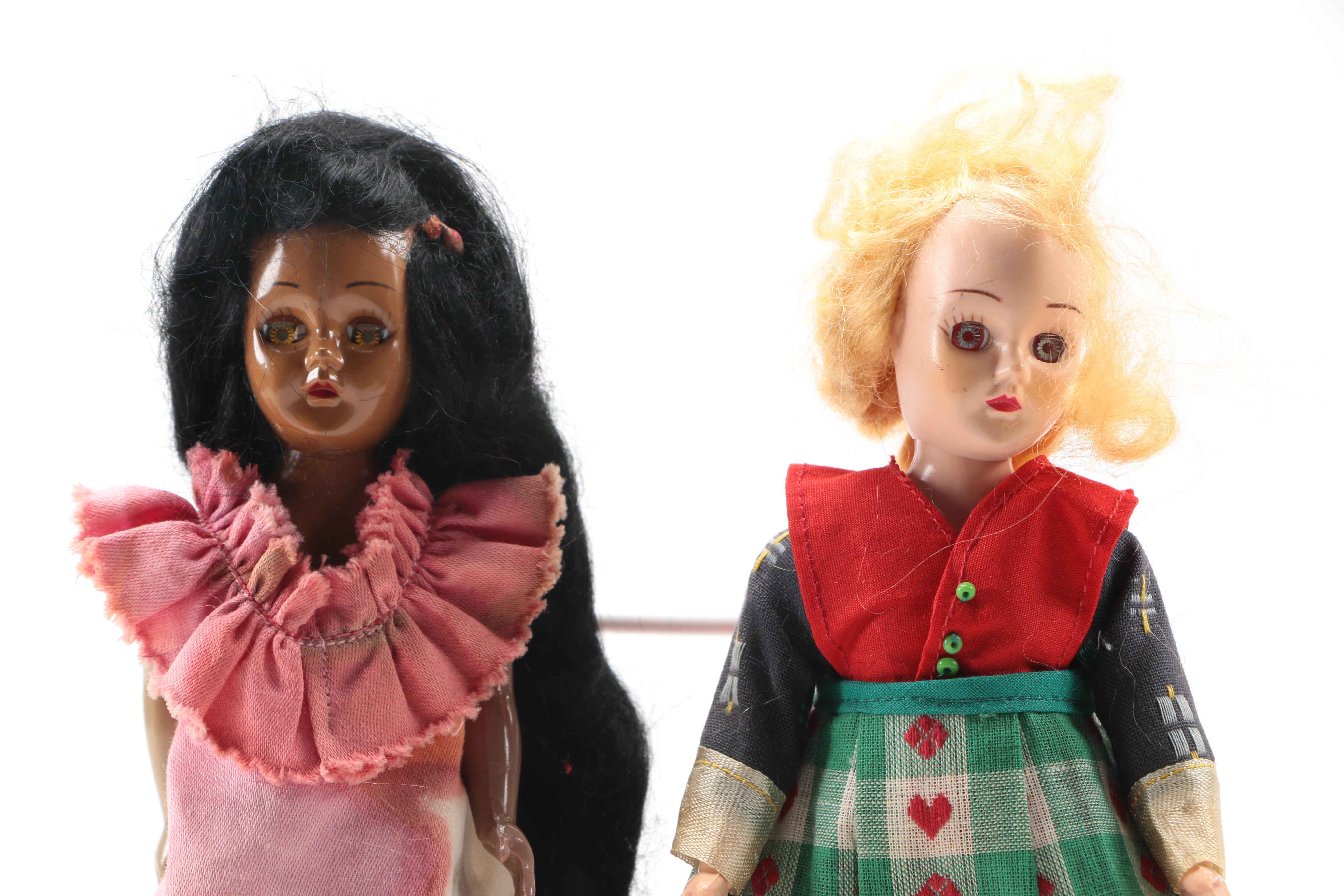 Collection of Dolls including "Moody Cutie"