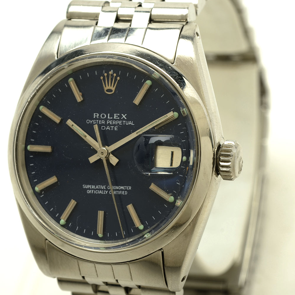 Rolex Date Stainless Steel Watch with Box