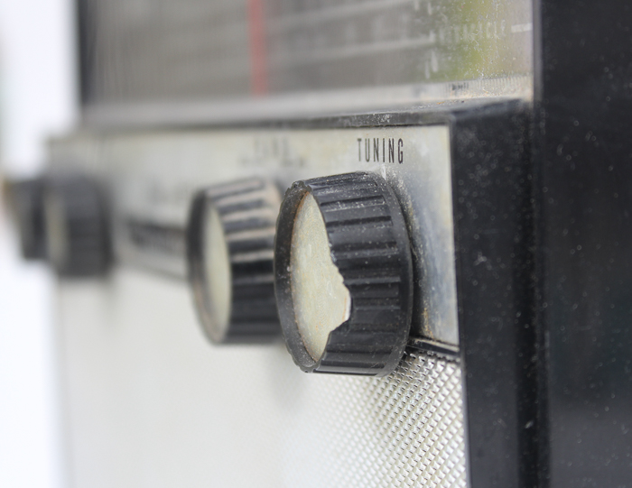 Vintage Transistor Radio by Monacor