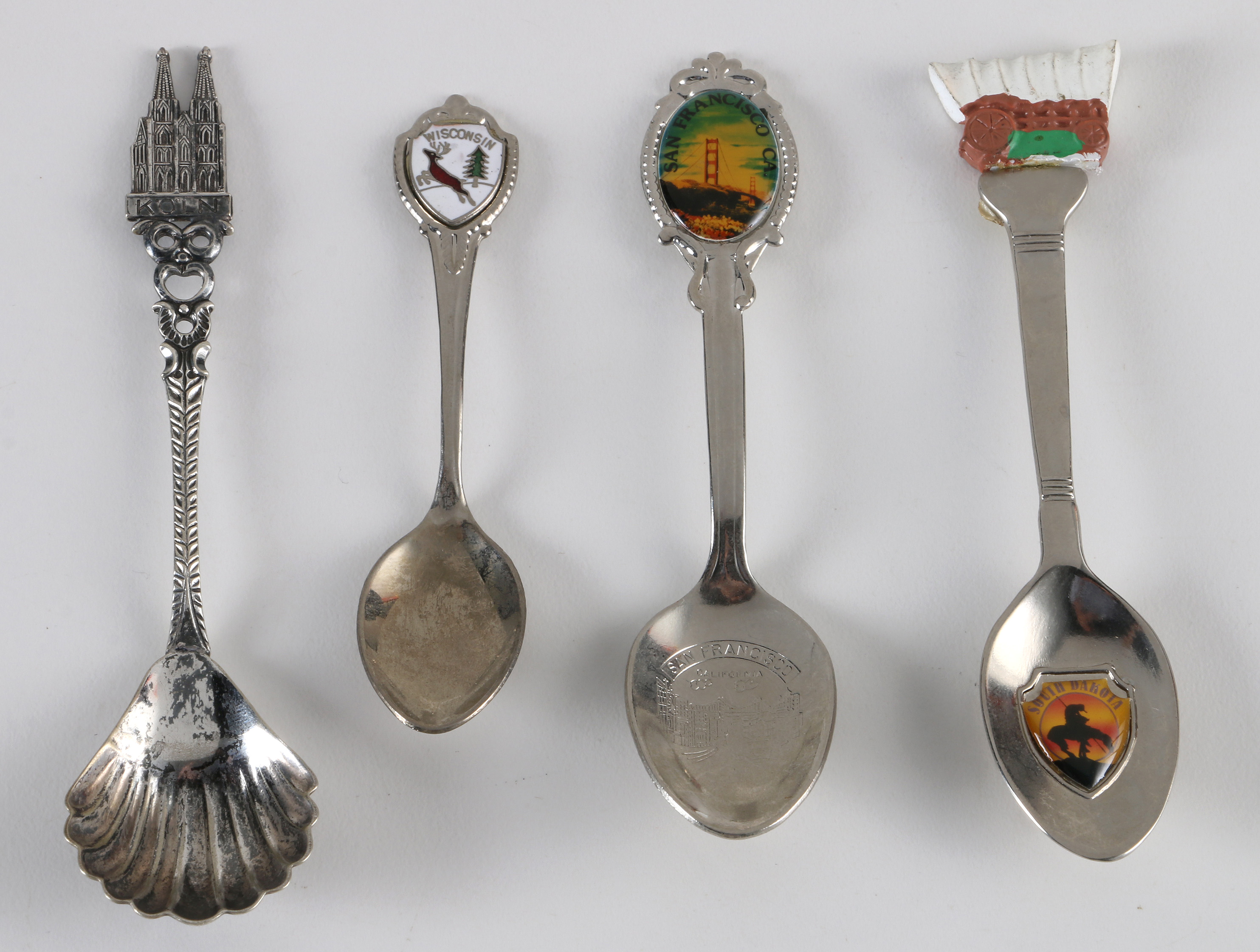 Collection of Souvenir Spoons