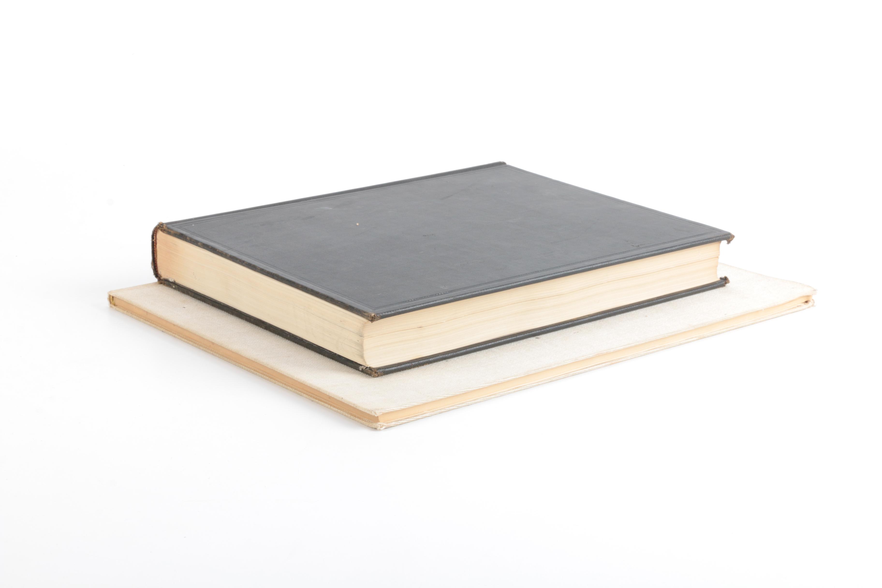 "A Treasury of Art Masterpieces" & "Roses" Art Books