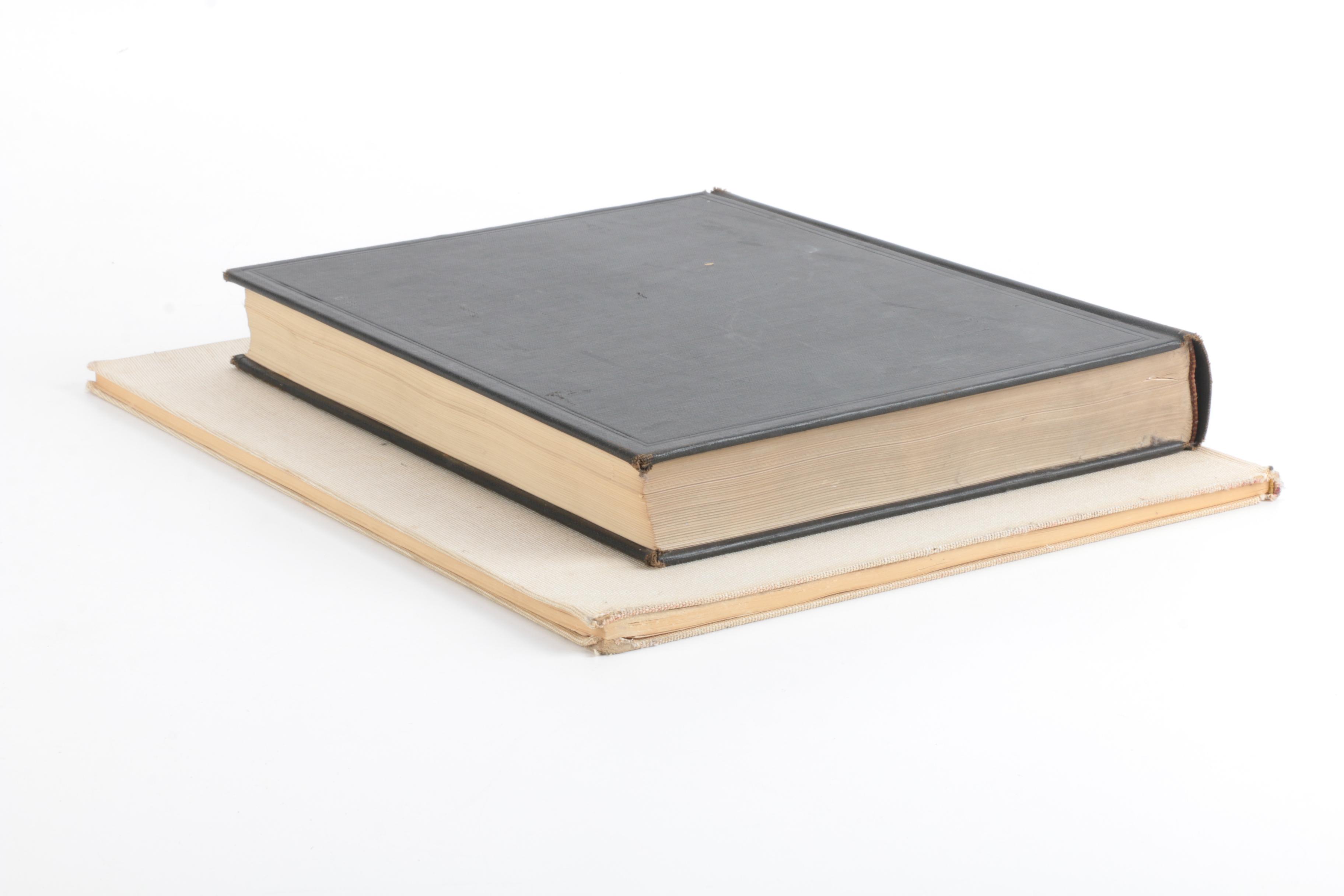 "A Treasury of Art Masterpieces" & "Roses" Art Books
