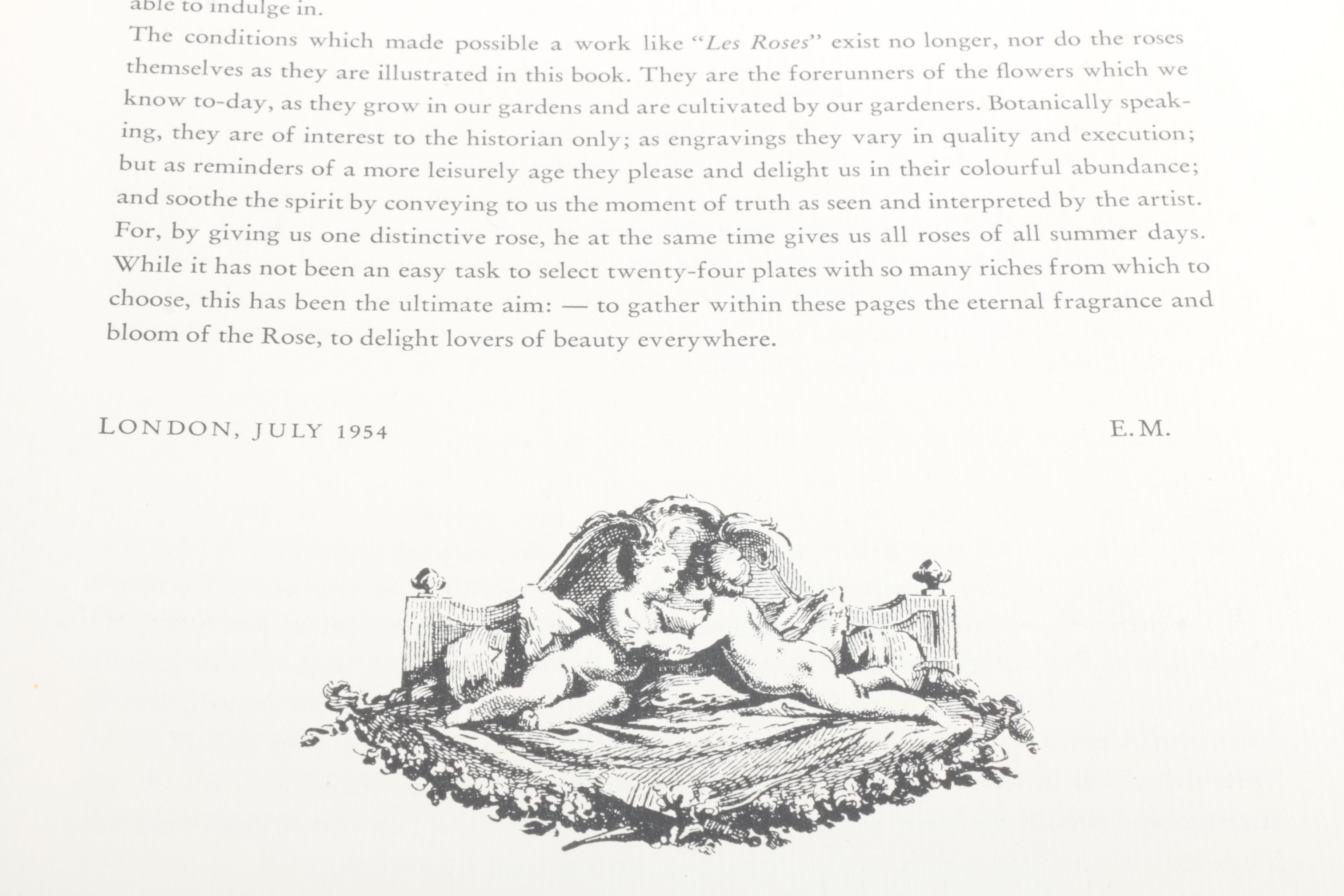 "A Treasury of Art Masterpieces" & "Roses" Art Books