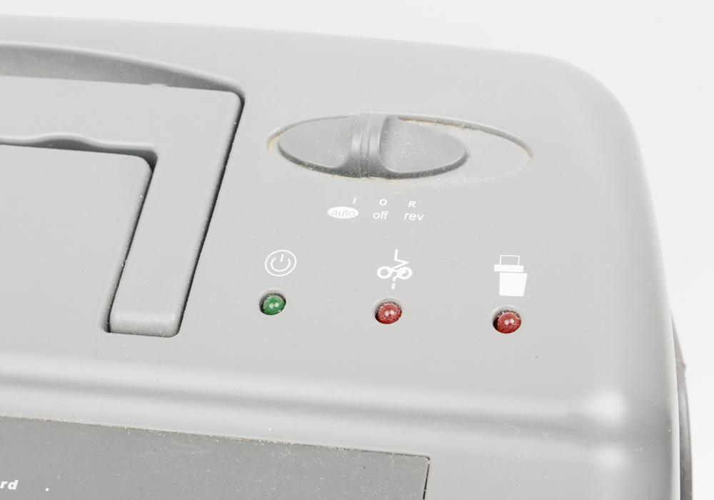 Init Paper Shredder and 1980s Smith-Corona Coronet XL Electric Typewriter