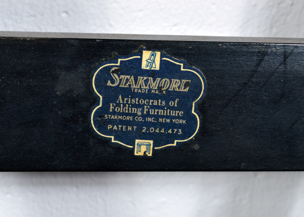 Vintage Stakmore Folding Table and Chairs