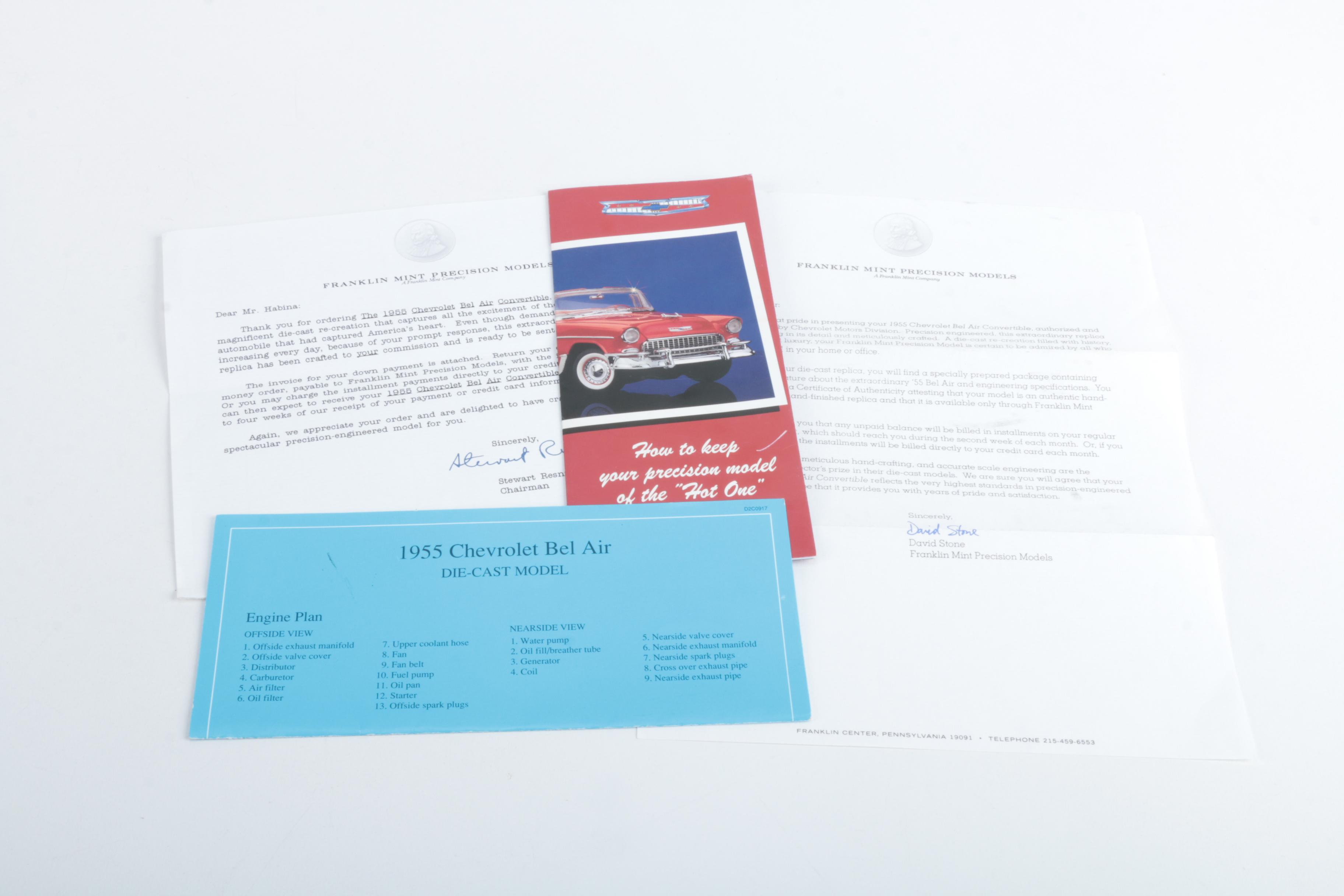 Classic Chevrolet Die-Cast Cars