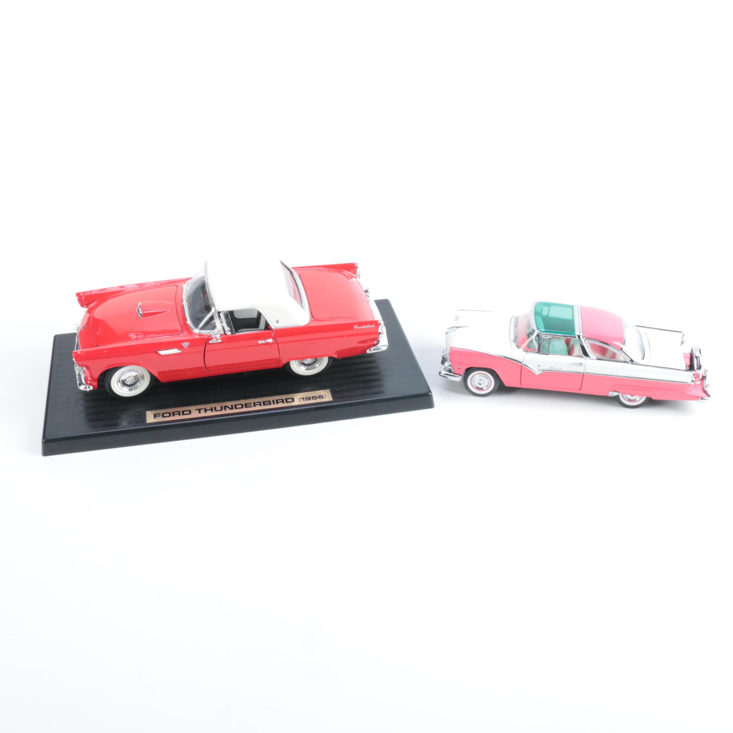 Pair of Classic Ford Die-Cast Cars