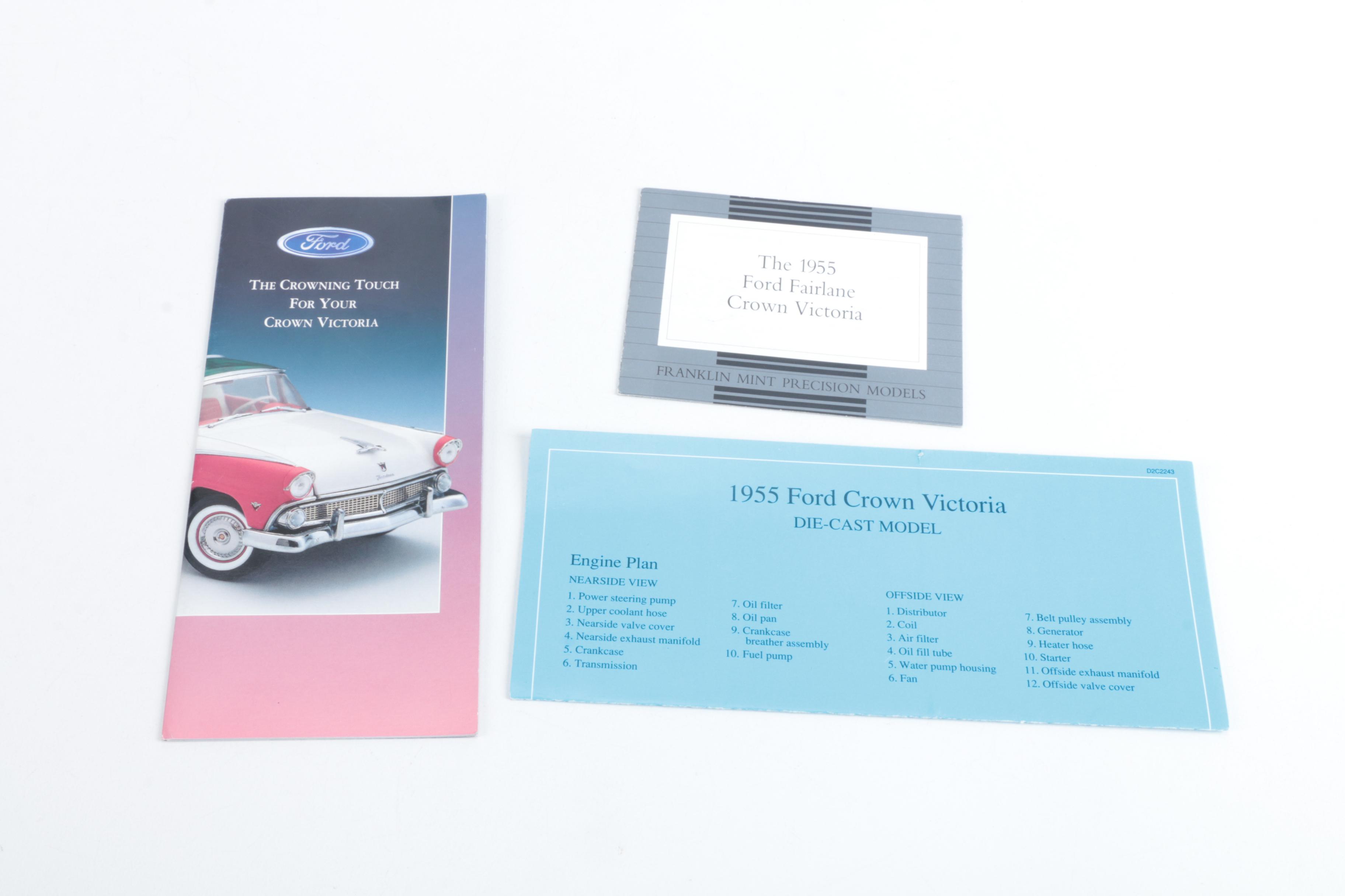 Pair of Classic Ford Die-Cast Cars