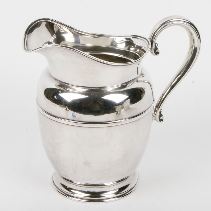International Silver Co. Sterling Silver Water Pitcher