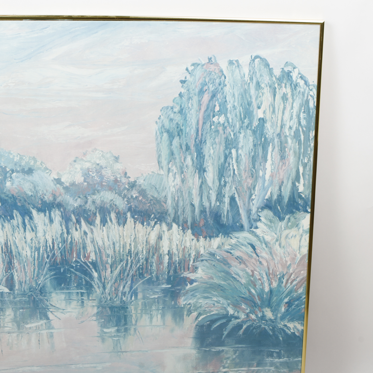 Offset Lithograph of a Marsh