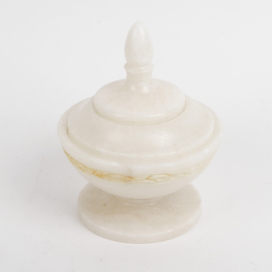 Marble Compote Dish