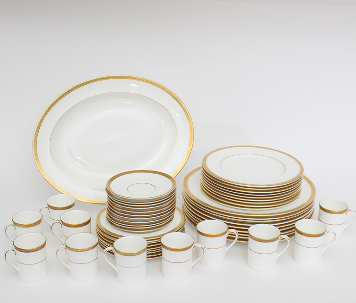 Royal Doulton Gold Rimmed China Set