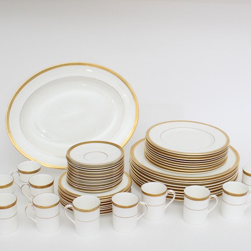 Royal Doulton Gold Rimmed China Set