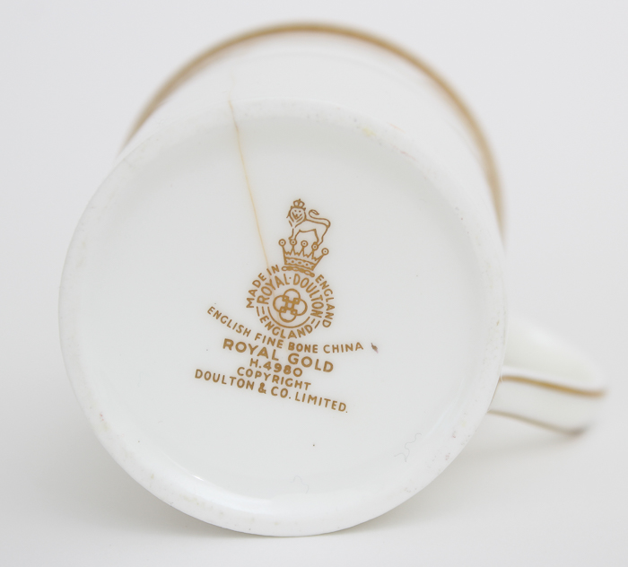 Royal Doulton Gold Rimmed China Set