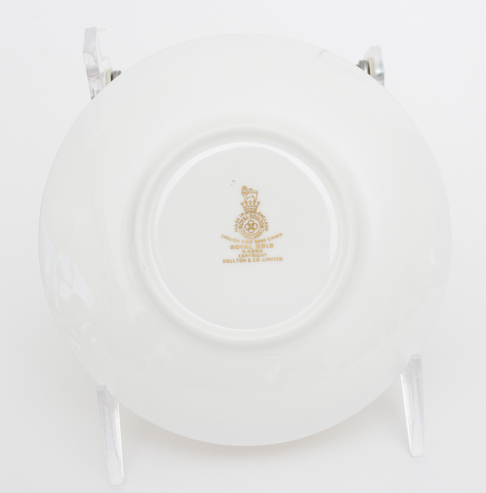Royal Doulton Gold Rimmed China Set