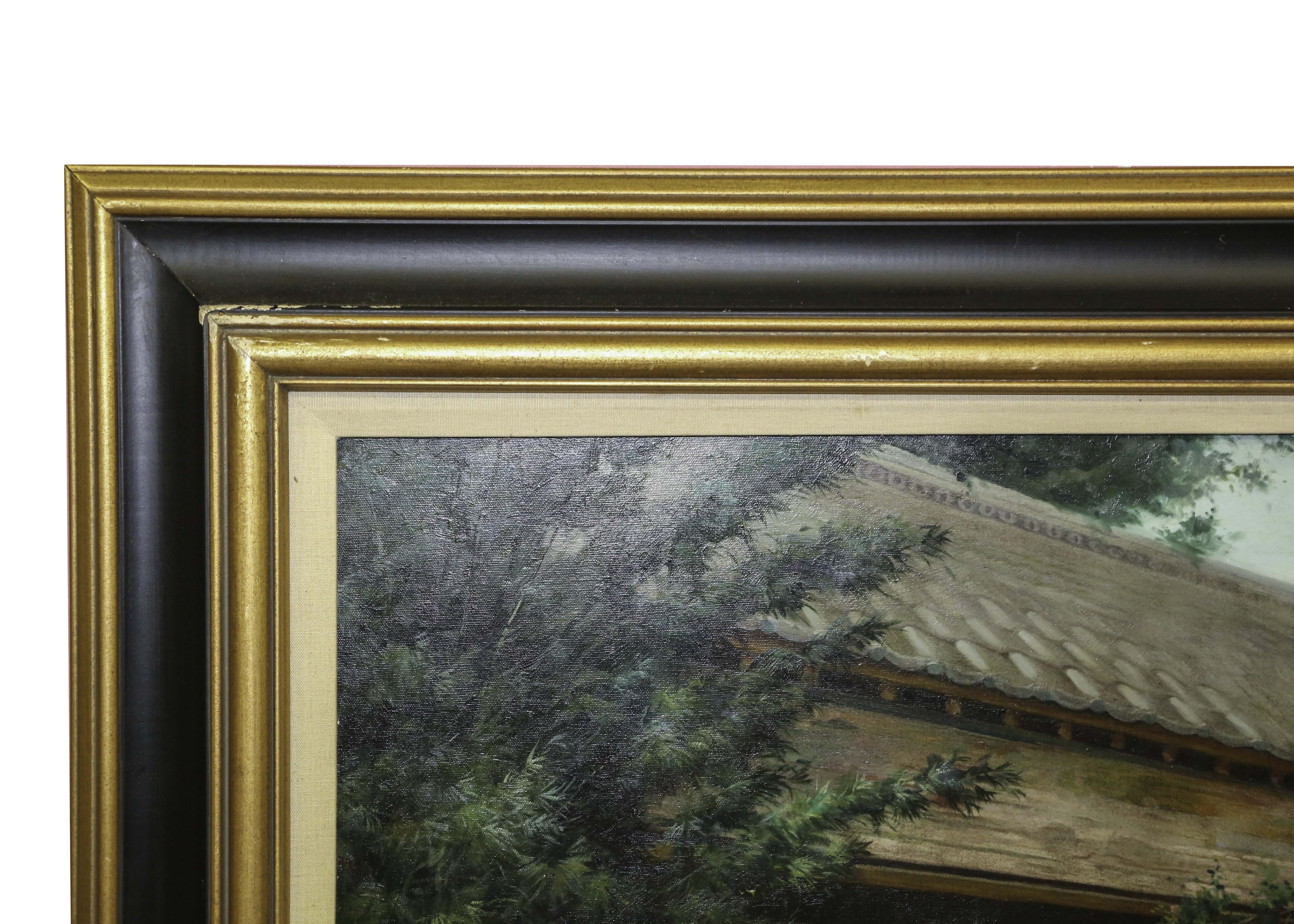 M. Festing Oil on Canvas Painting