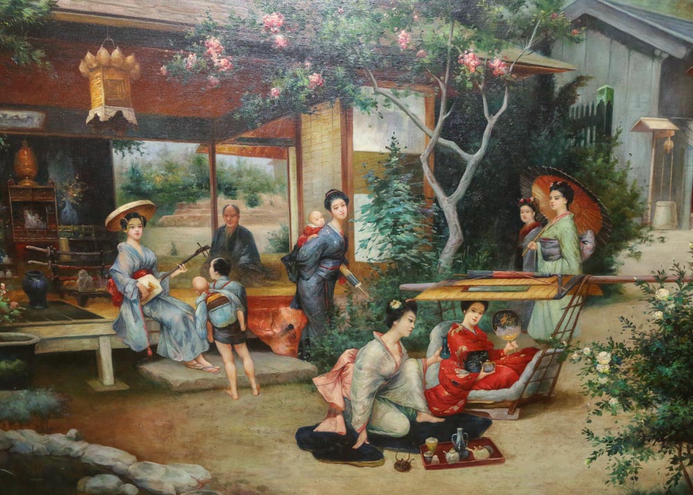 M. Festing Oil on Canvas Painting